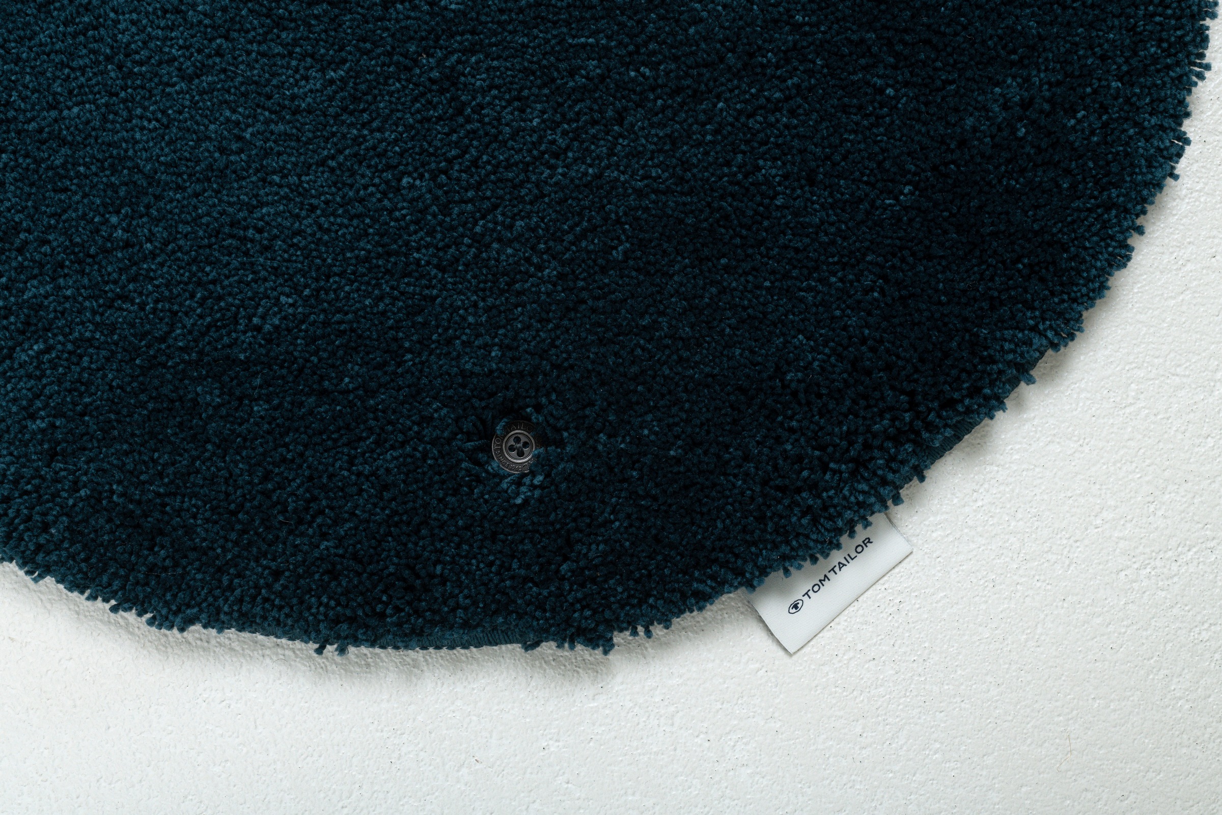 TOM TAILOR Badematte »Cozy Bath UNI«, rutschhemmend beschichtet, fußbodenheizungsgeeignet, Badteppich, Uni Farben, rechteckig, rund und oval erhältlich