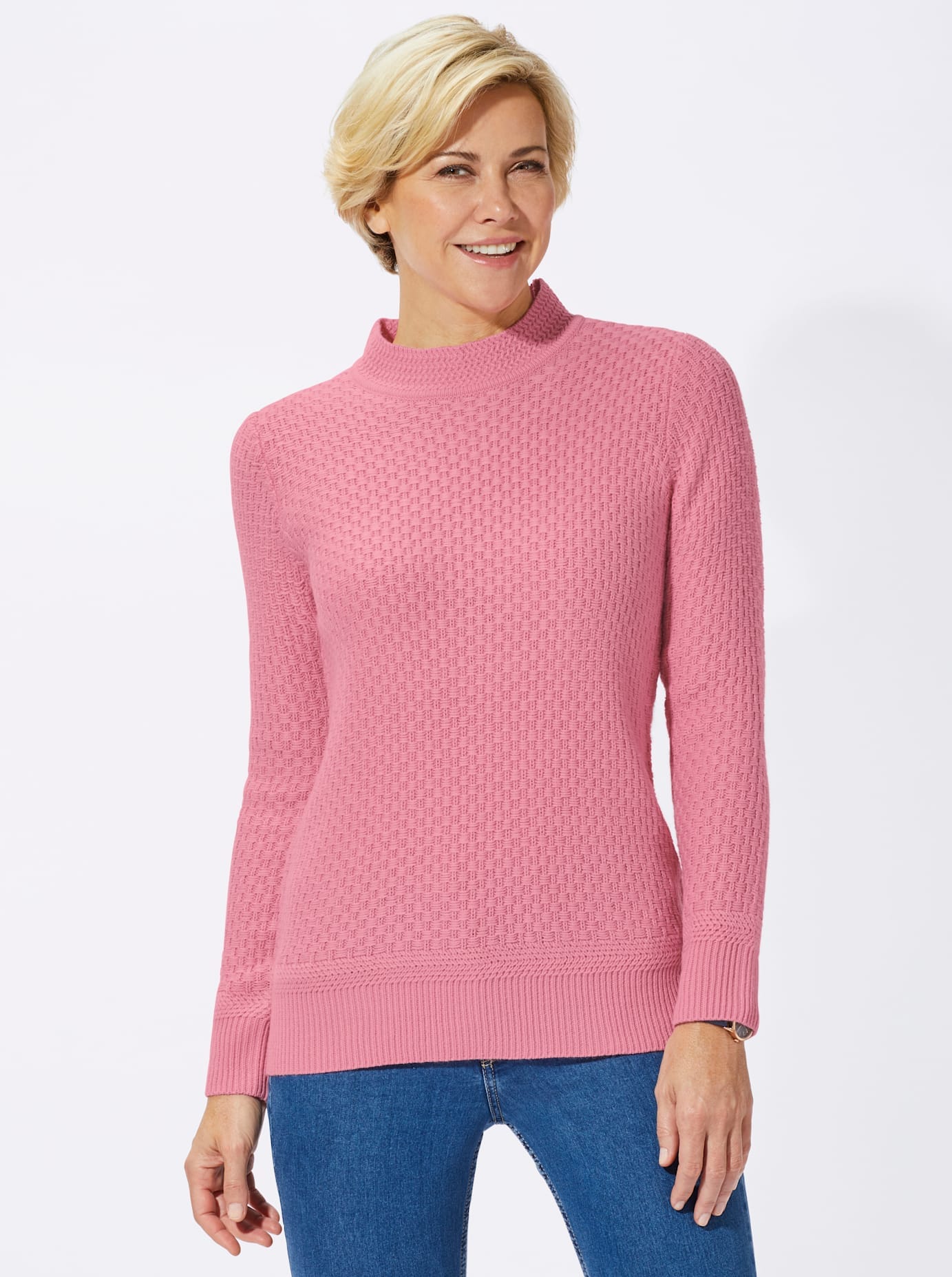 Classic Basics Stehkragenpullover »Pullover«