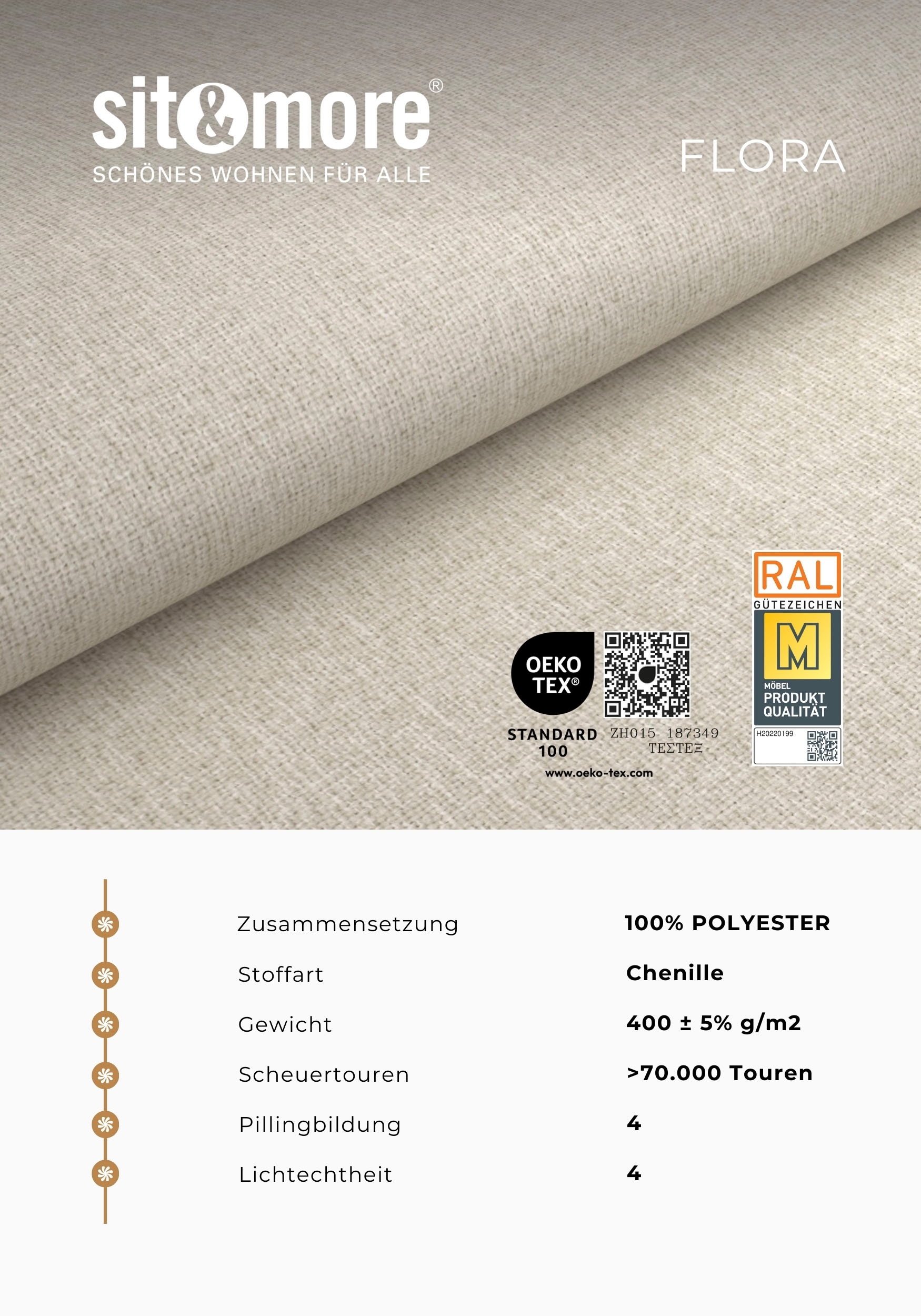 sit&more Polsterauflage »Eve«