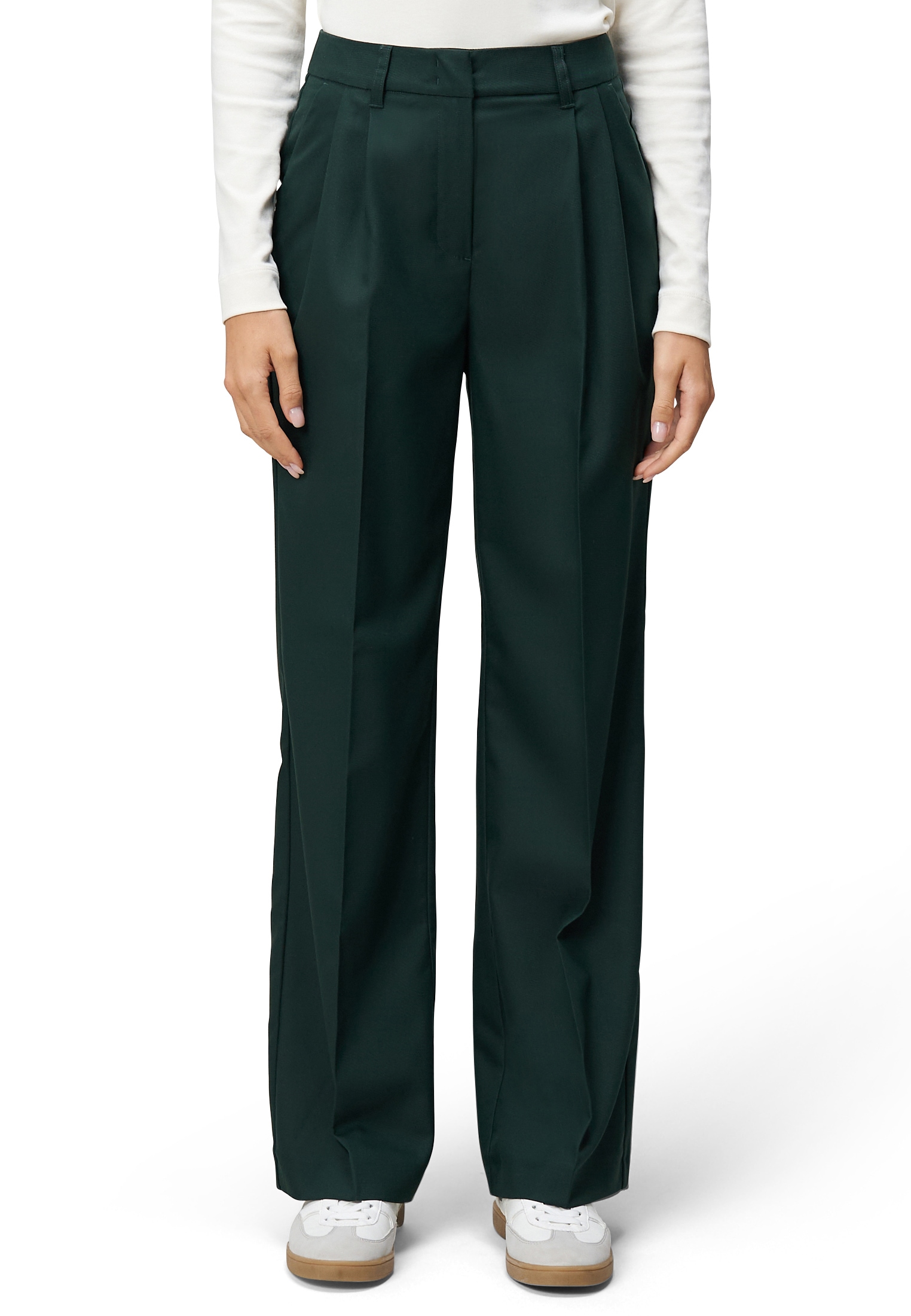 Zero Stoffhose »Hose mit Bundfalten 32 Inch«