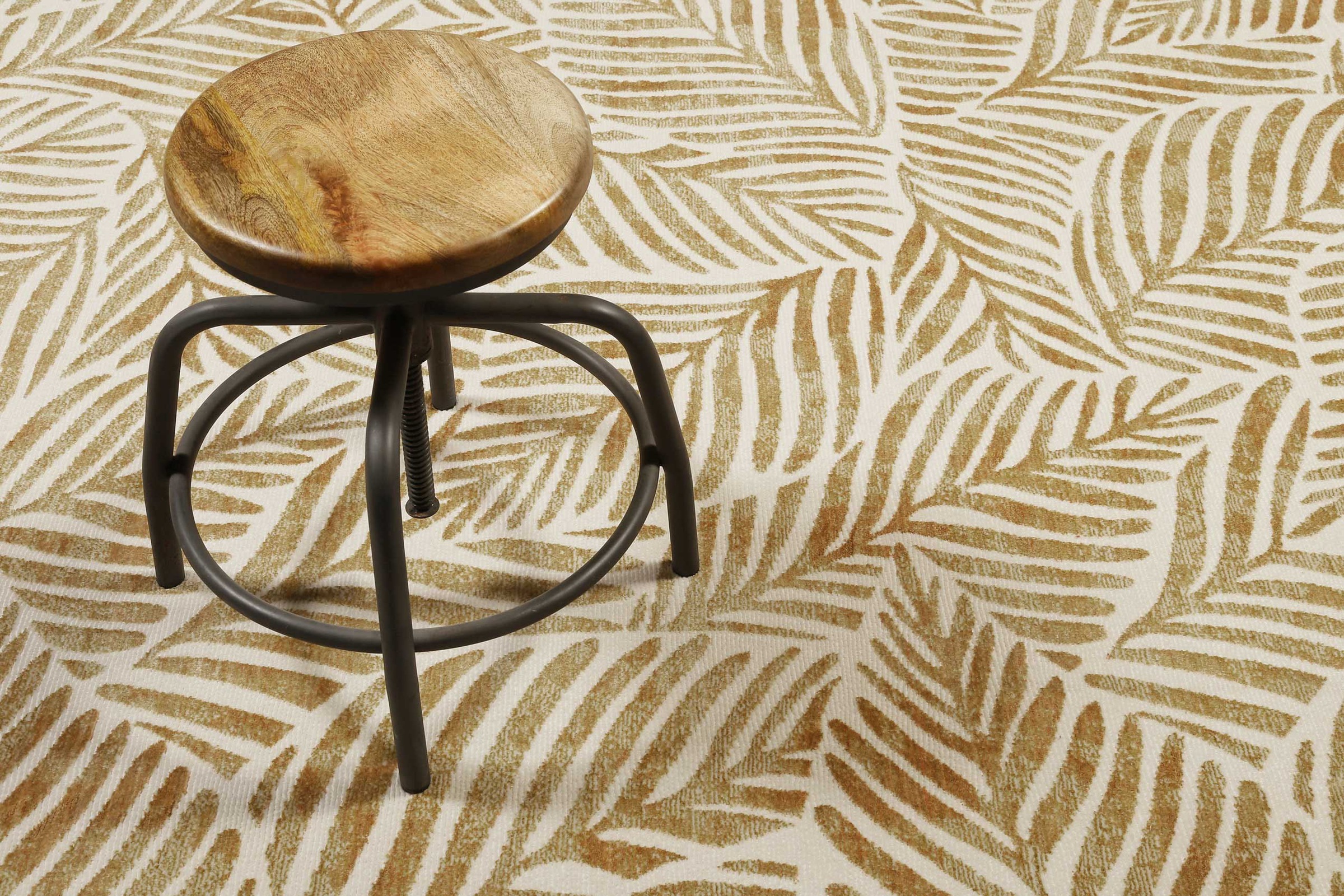 Esprit Teppich »Victoria ESP-21078« rechteckig 7 mm Höhe Moderner Design Kurzflorteppich mit Fransen, Wohnzimmer