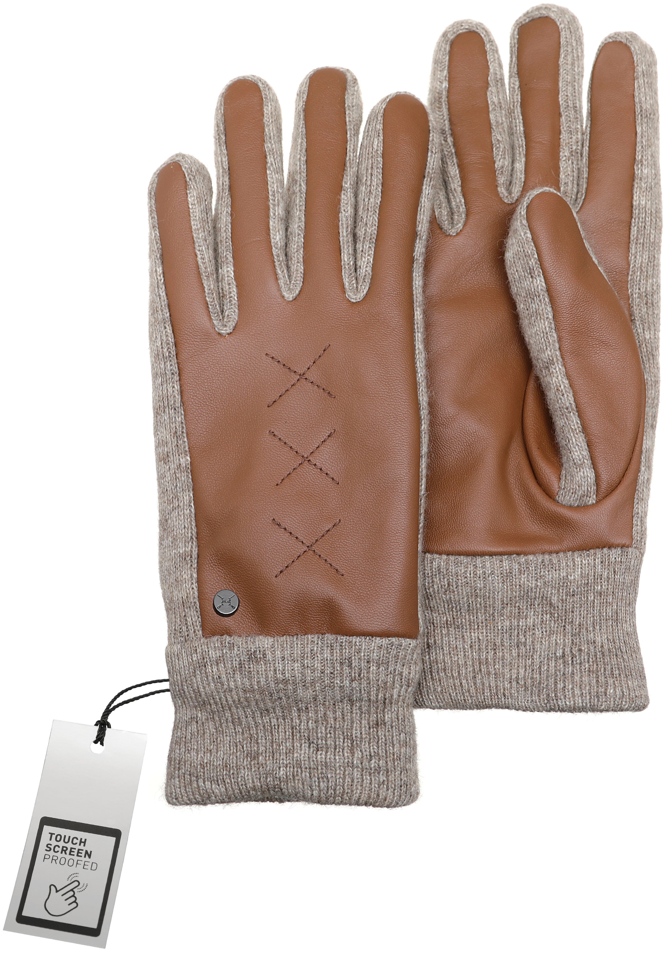 PEARLWOOD Lederhandschuhe »Smilla«, Original PEARLWOOD Edelstahlniete  online kaufen | UNIVERSAL | Handschuhe