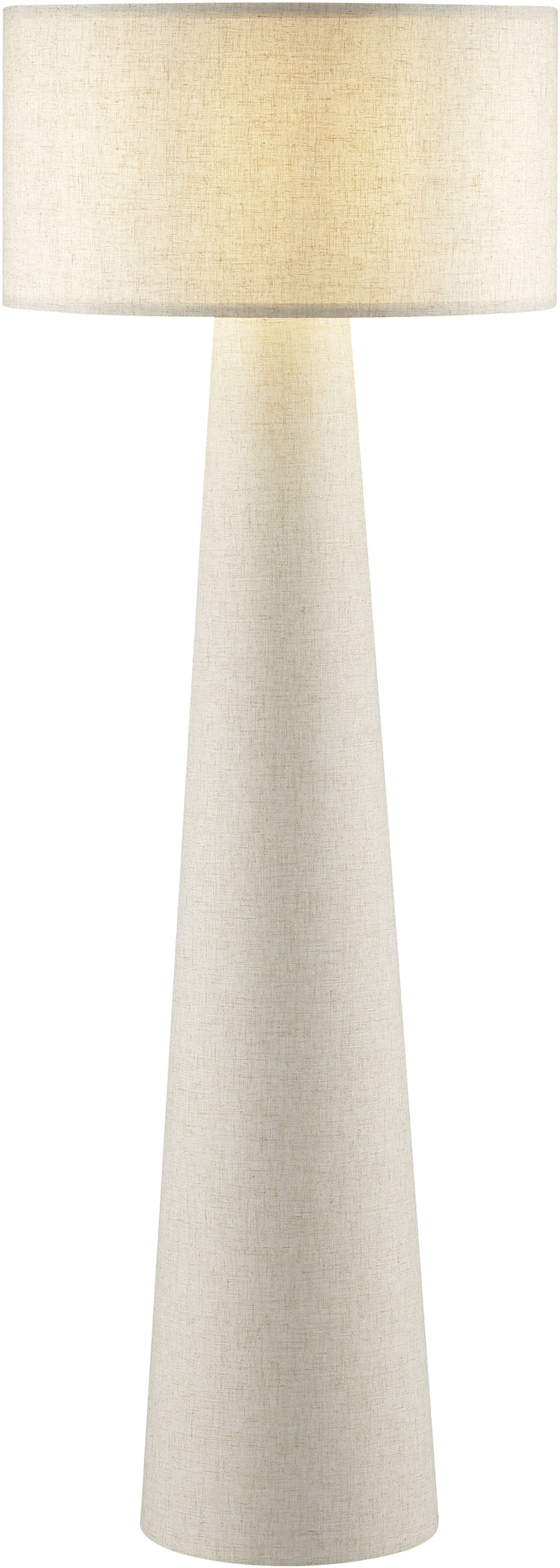 LeGer Home by Lena Gercke Stehlampe »Lienne«, 1 flammig, Leuchtmittel E27 | ohne Leuchtmittel, Textilleuchte, Höhe 143 cm, Ø 50 cm