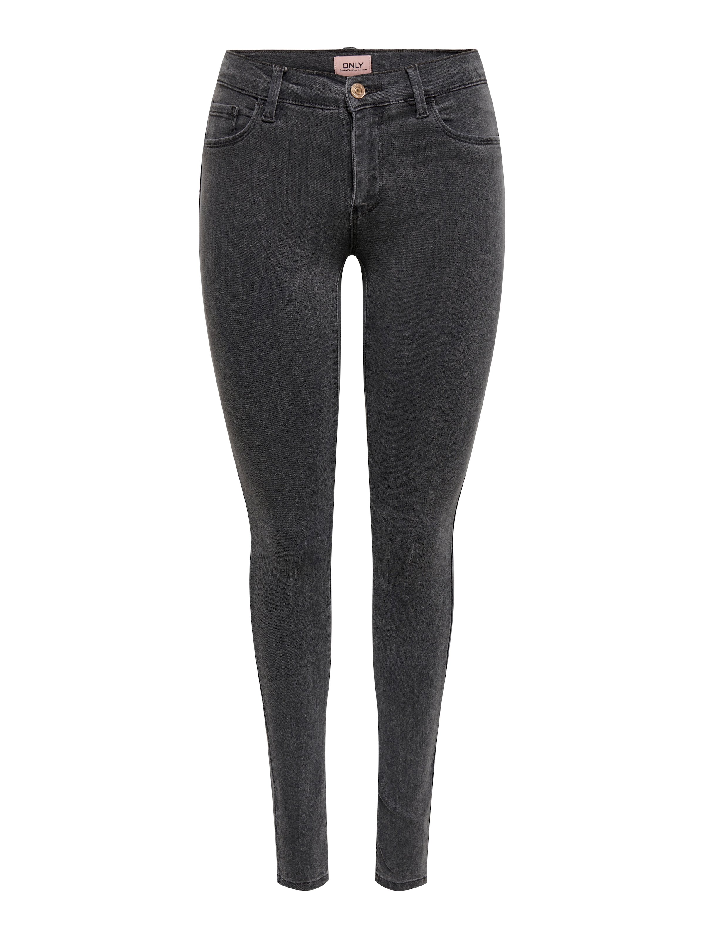ONLY Skinny-fit-Jeans »ONLRAIN LIFE REG SKINNY DNM«, mit Gürtelschlaufen

