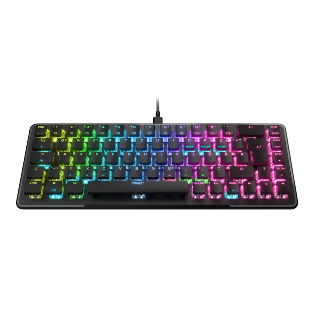 ROCCAT Gaming-Tastatur »Gaming-Tastatur "Vulcan II Mini", mechanische, lineare Tasten«, (ausklappbare Füße)