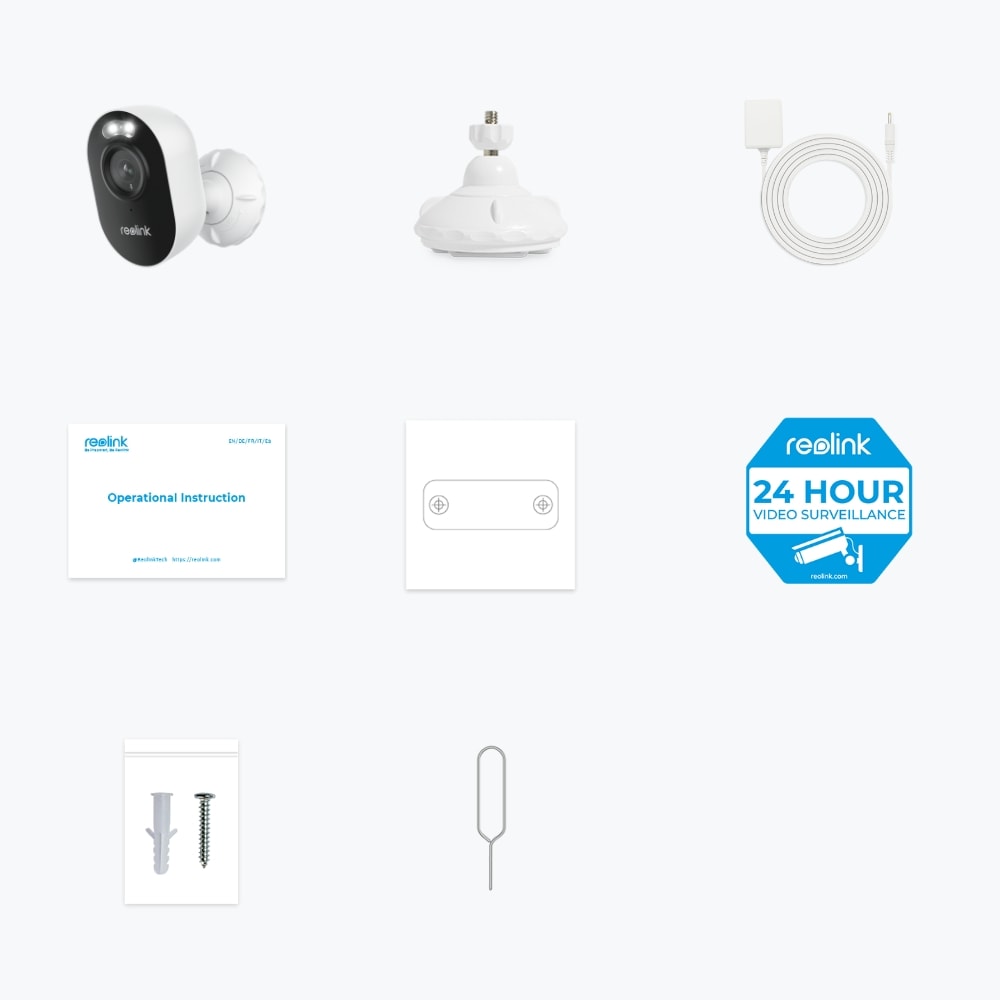 Reolink Überwachungskamera »Lumus Series E430« Außenbereich;Innenbereich Spotlight, Dualband-WiFi