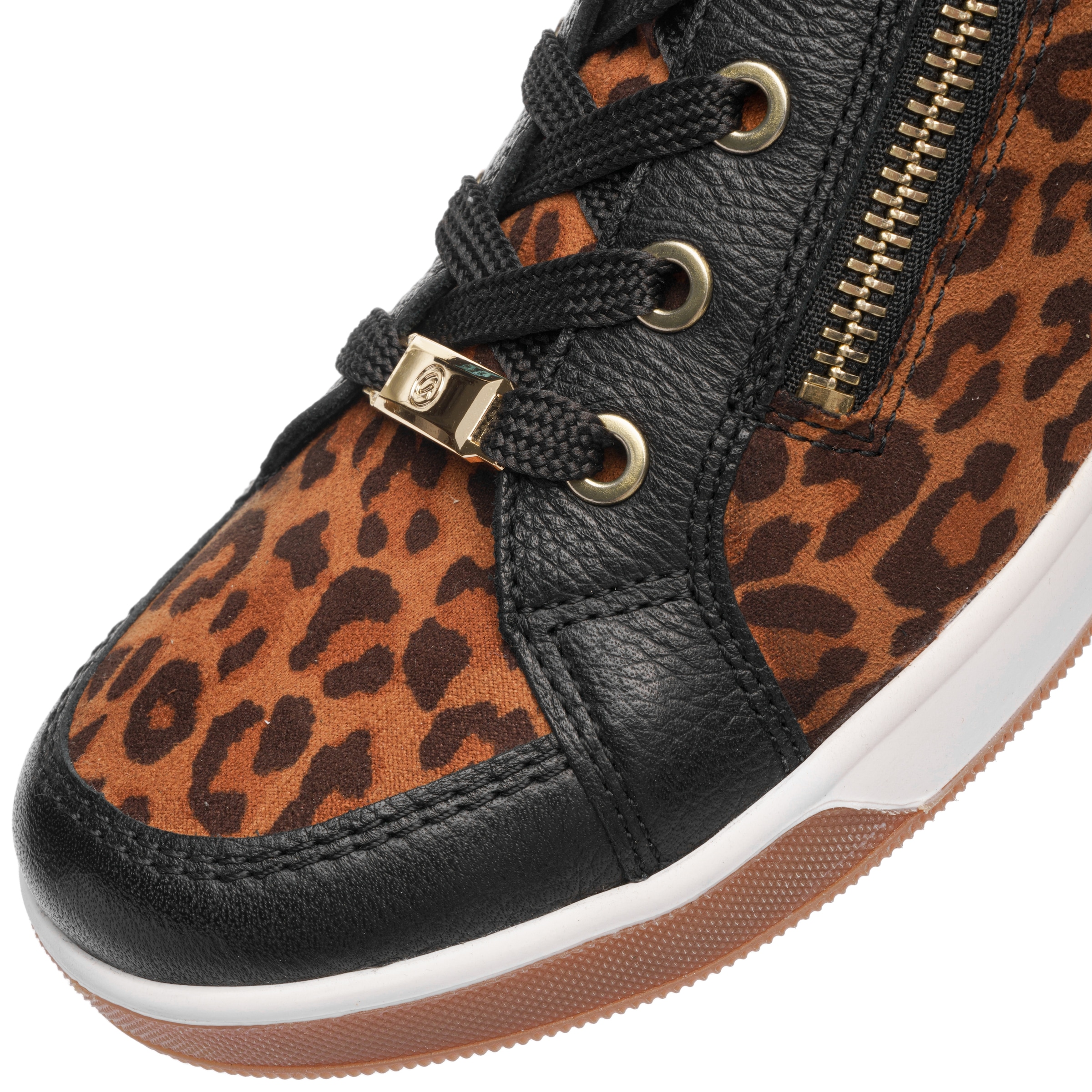 Ara Sneakerboots »ROM«  Hightop Sneaker, Schnürboots mit Kontrastbesätze