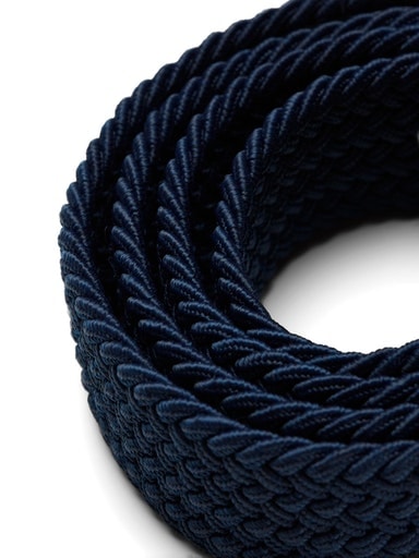 Jack & Jones Stretchgürtel »JACSPRING WOVEN BELT NOOS«, mit silberfarbener Schließe