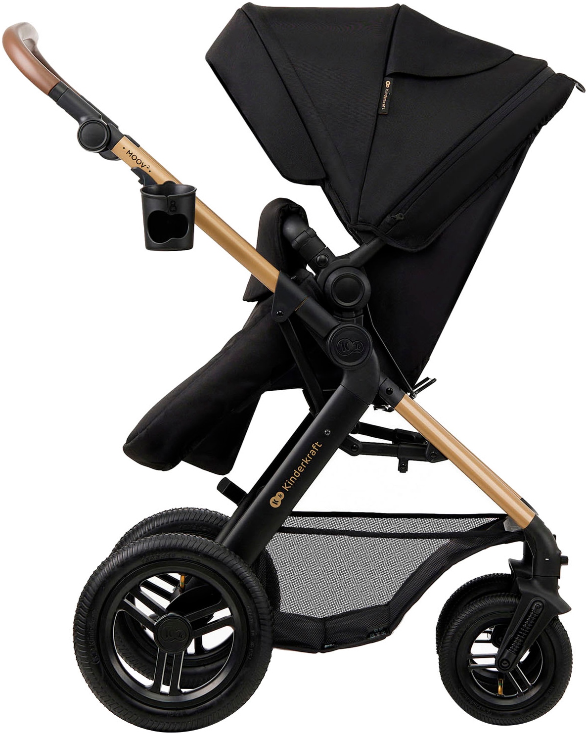 Kinderkraft Kombi-Kinderwagen »MOOV 2 4in1 AIR« 27 kg mit Luftreifen