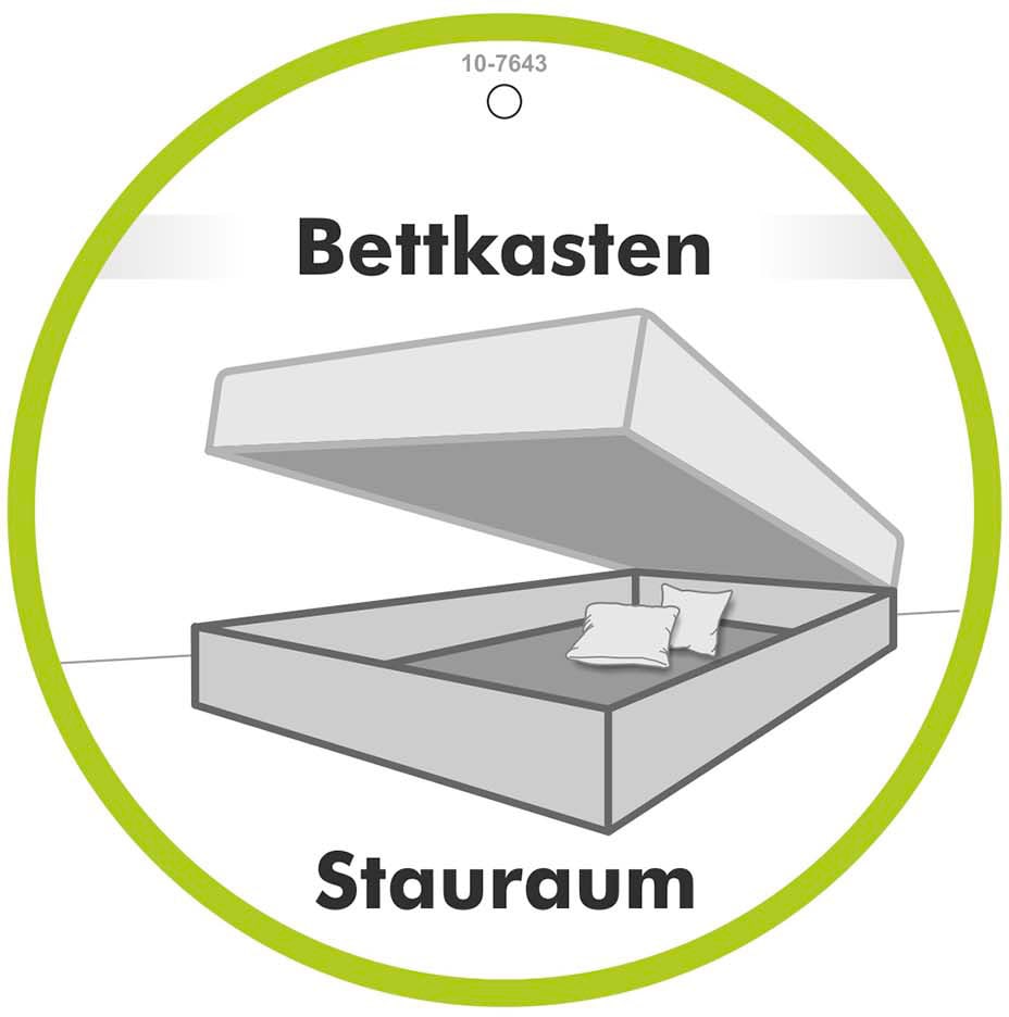 Jockenhöfer Gruppe Ecksofa »Madrid L-Form, drehbares Dauerschlafsofa, Federkern«, integrierter Kaltschaum-Topper, Regalelement, links/rechts montierbar