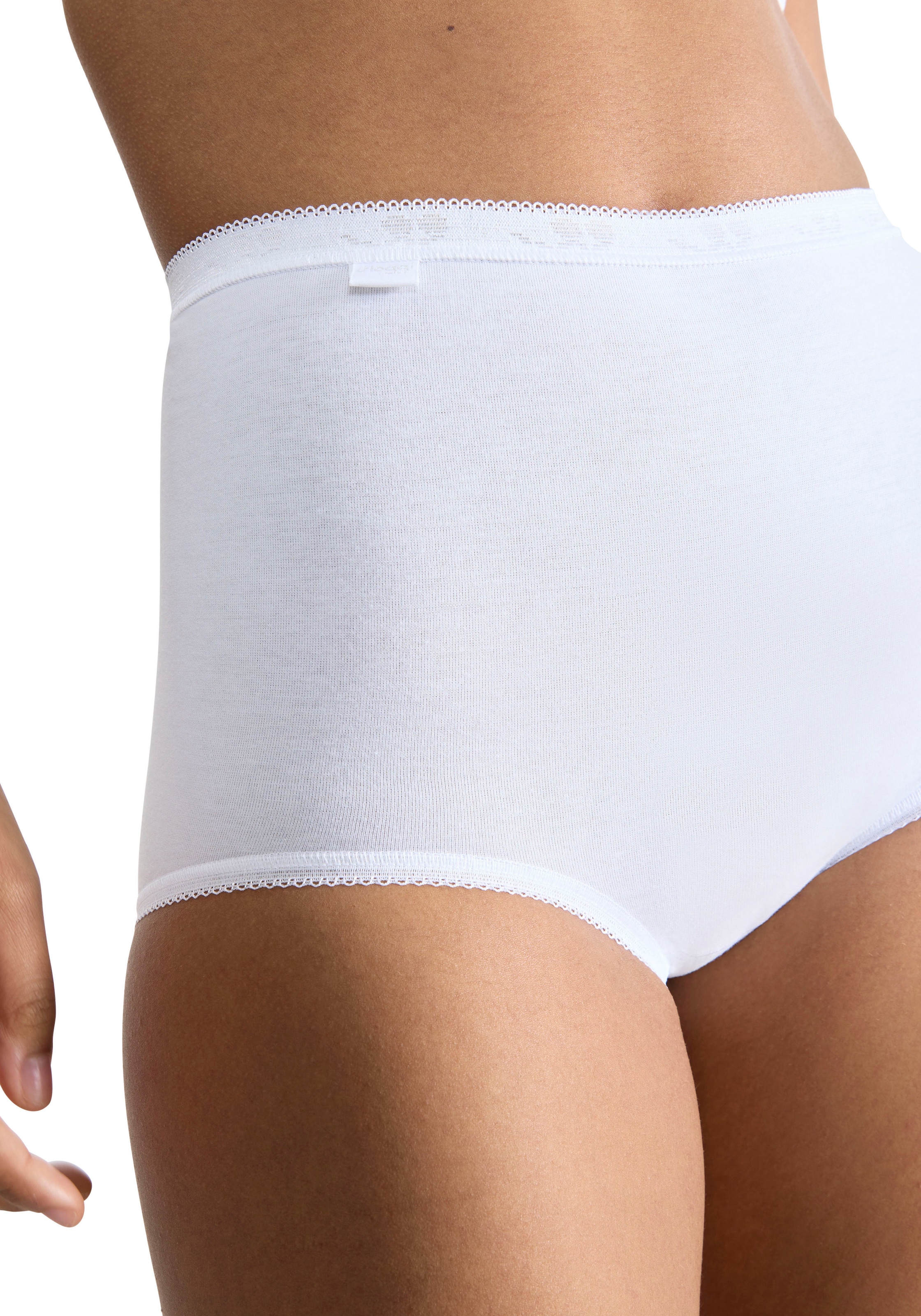 sloggi Maxislip »Basic+« 3er Pack,  perfekter Sitz, Baumwollmischung, weich, elastisch