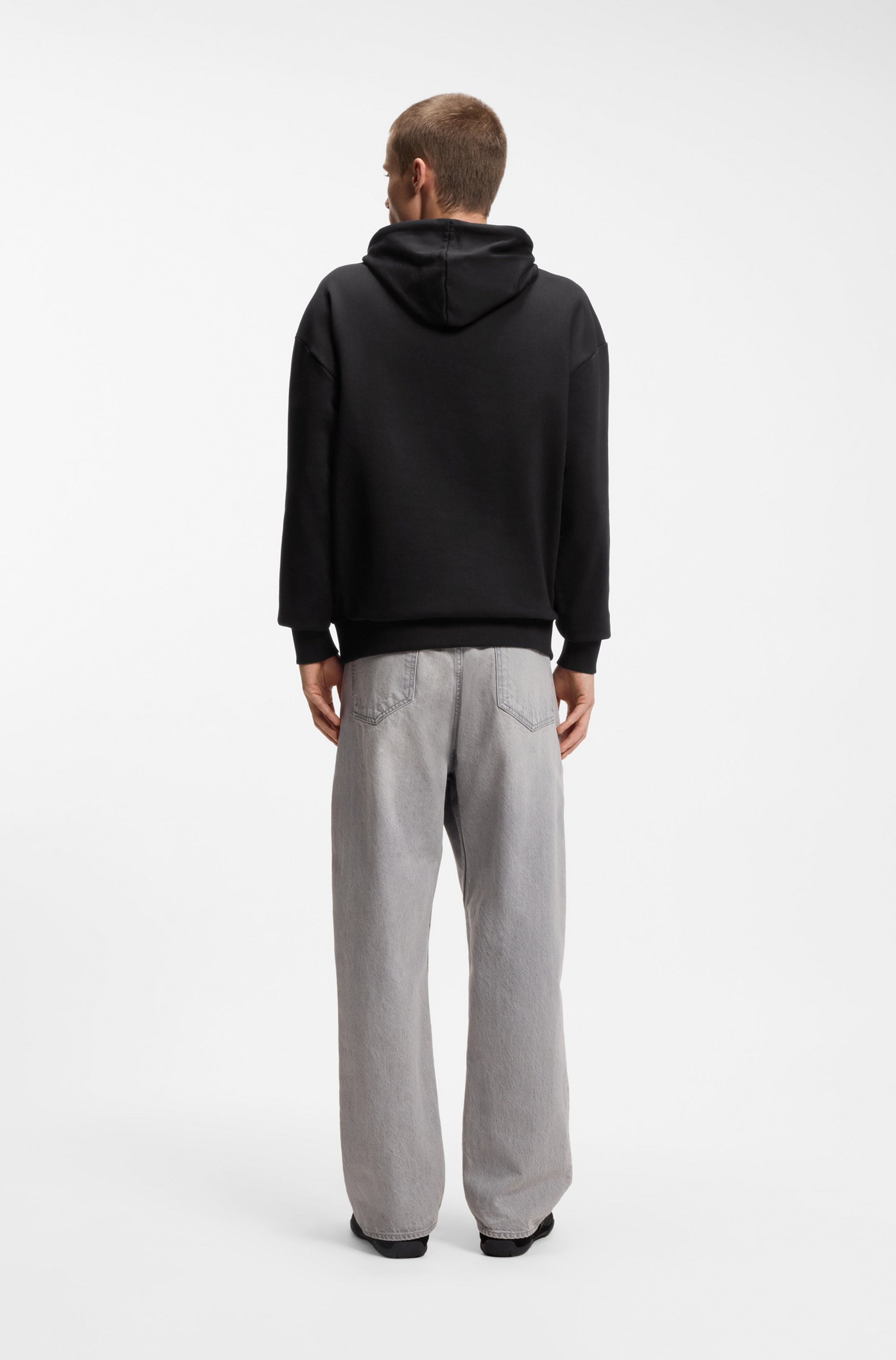 HUGO Kapuzensweatshirt »Nalonso«, Regular Fit, Kängurutasche, Kapuze mit Kordelzug
