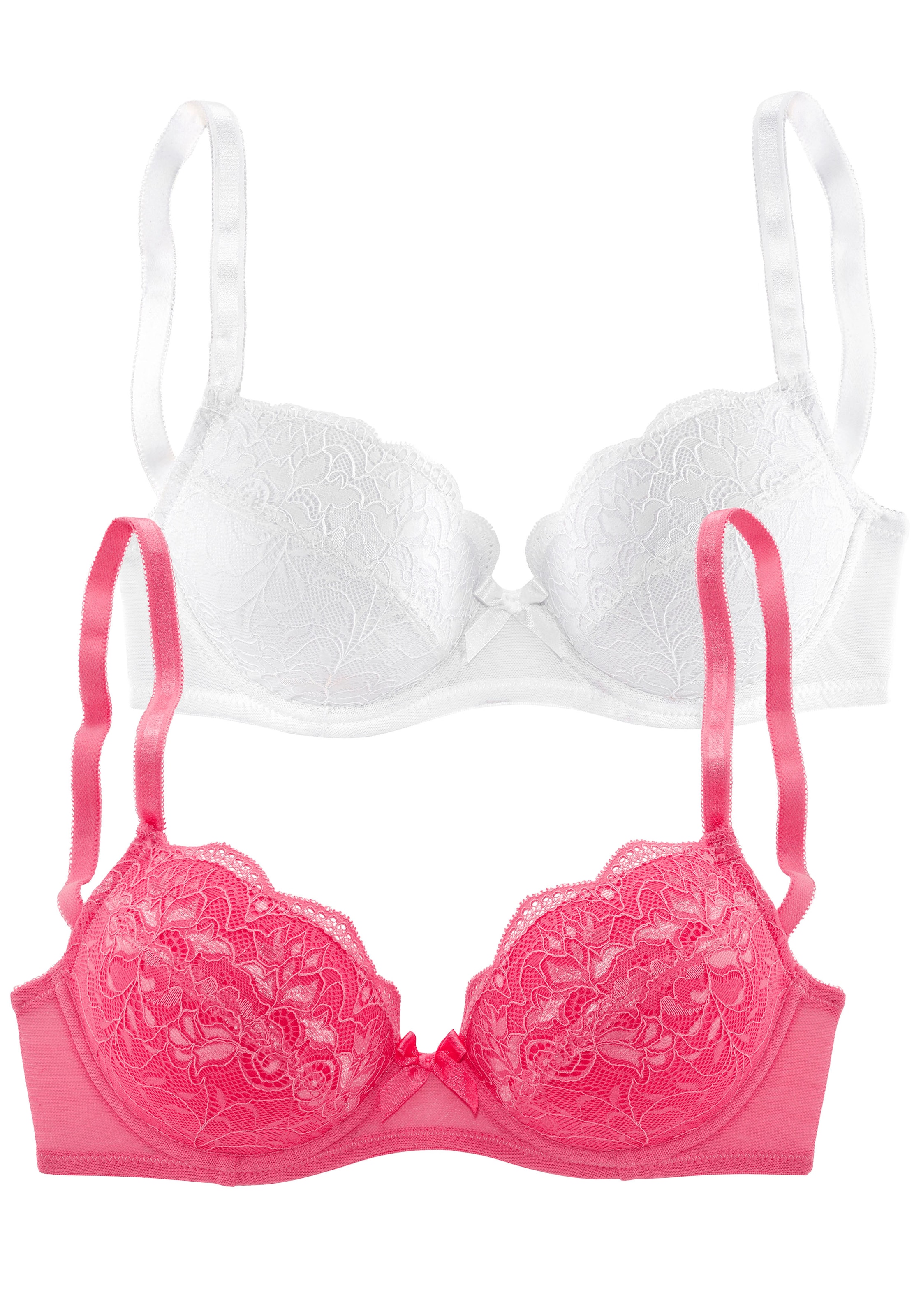 petite fleur Balconette-BH, mit hübscher Spitze, Dessous