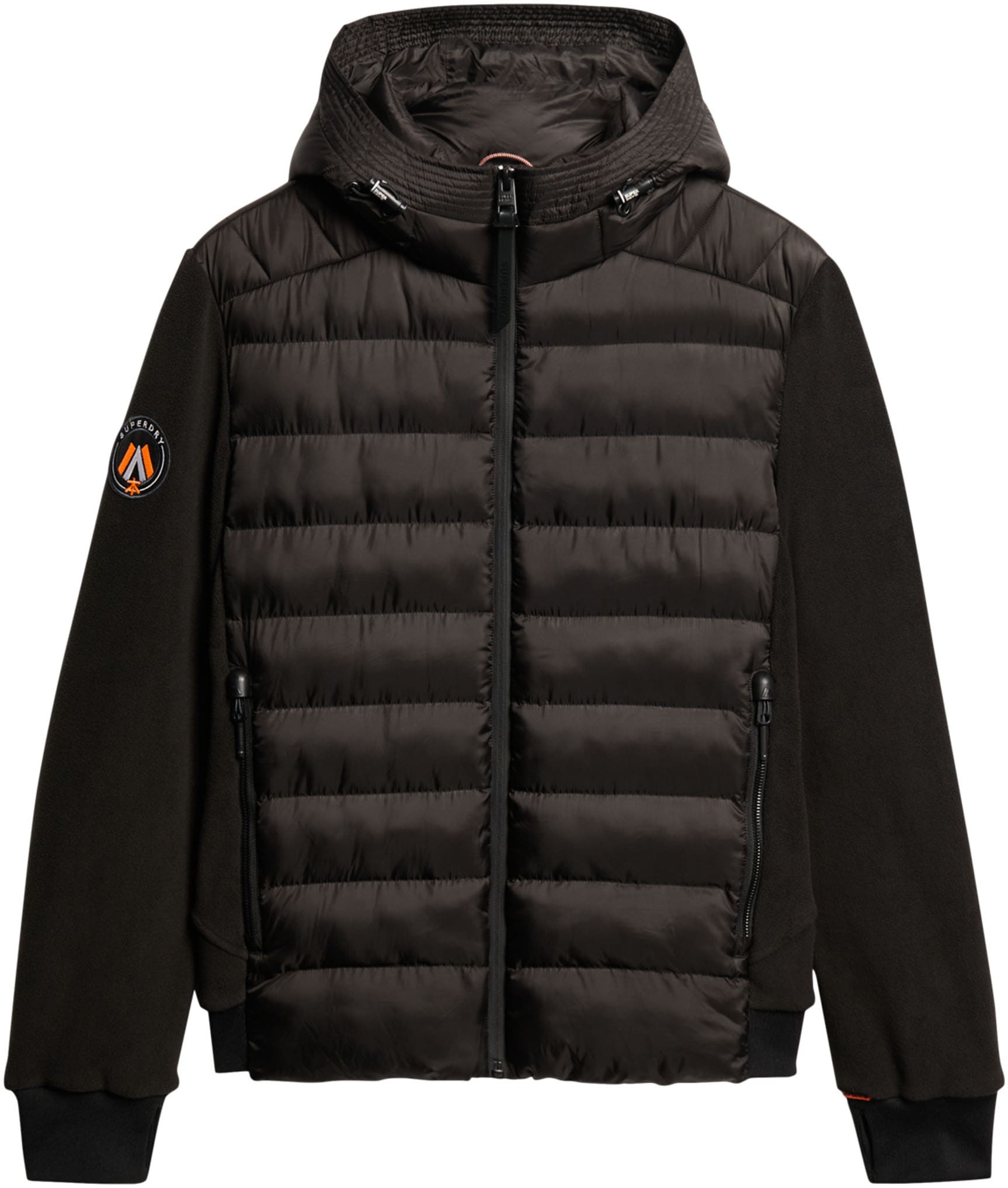 Superdry Steppjacke »HOODED STORM FLEECE BOMBER«, mit Kapuze