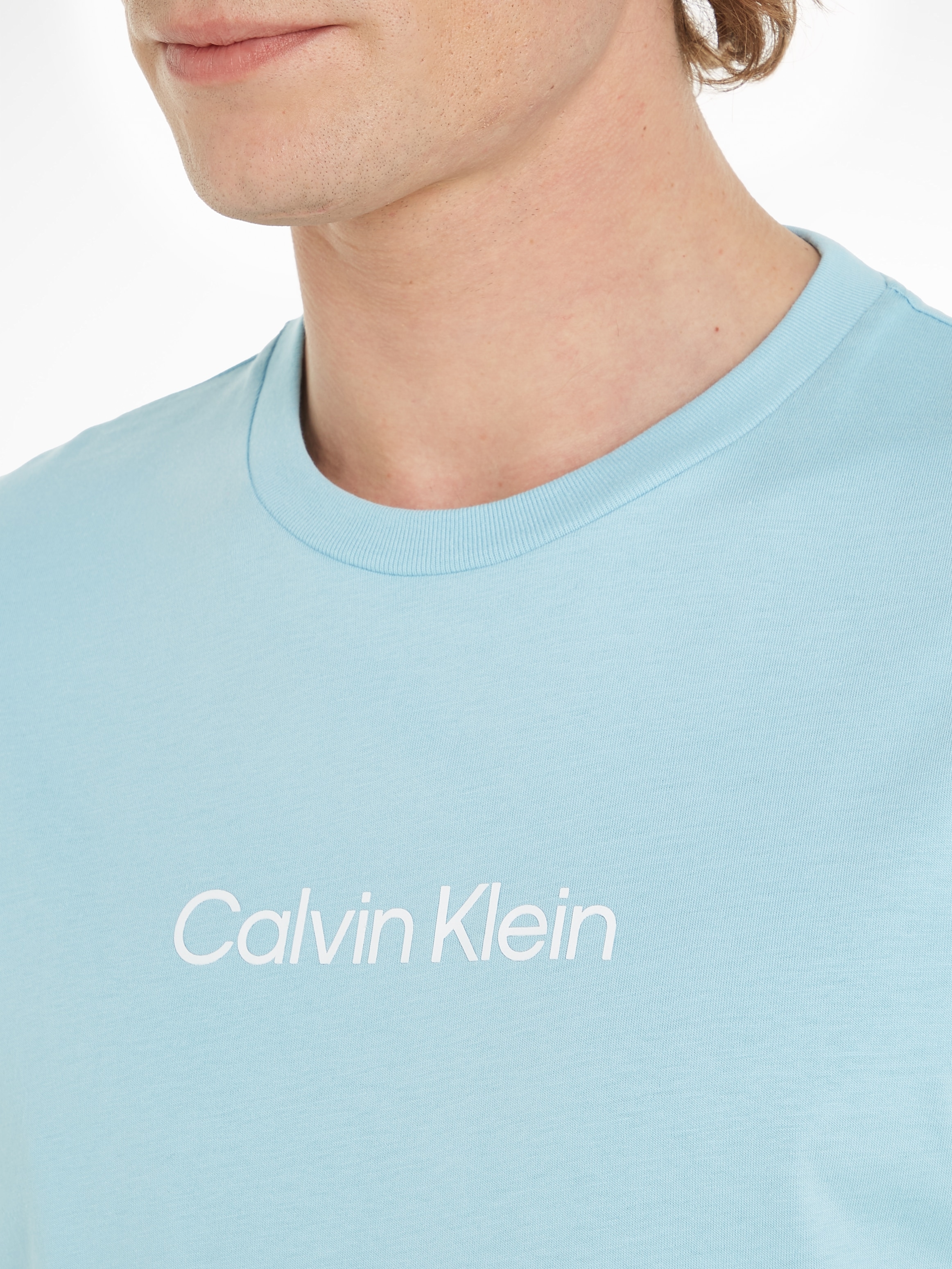 Calvin Klein T-Shirt LOGO Markenlabel COMFORT mit bei »HERO ♕ T-SHIRT«, aufgedrucktem