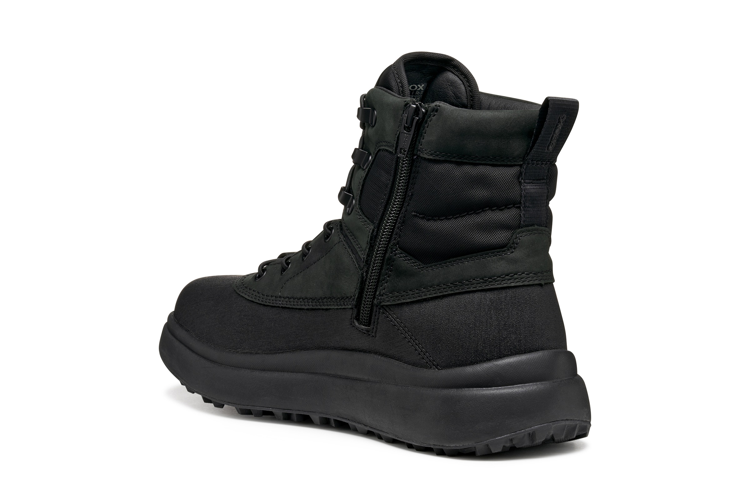 Geox Winterboots »U GRANITO + GRIP B A«  Snowboots, Schnürschuh mit Warmfutter, Größenschablone zum Download