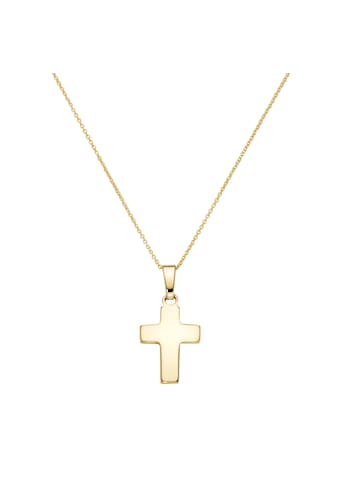 Kreuzkette »Kette Kreuz Anhänger, Gold 375«