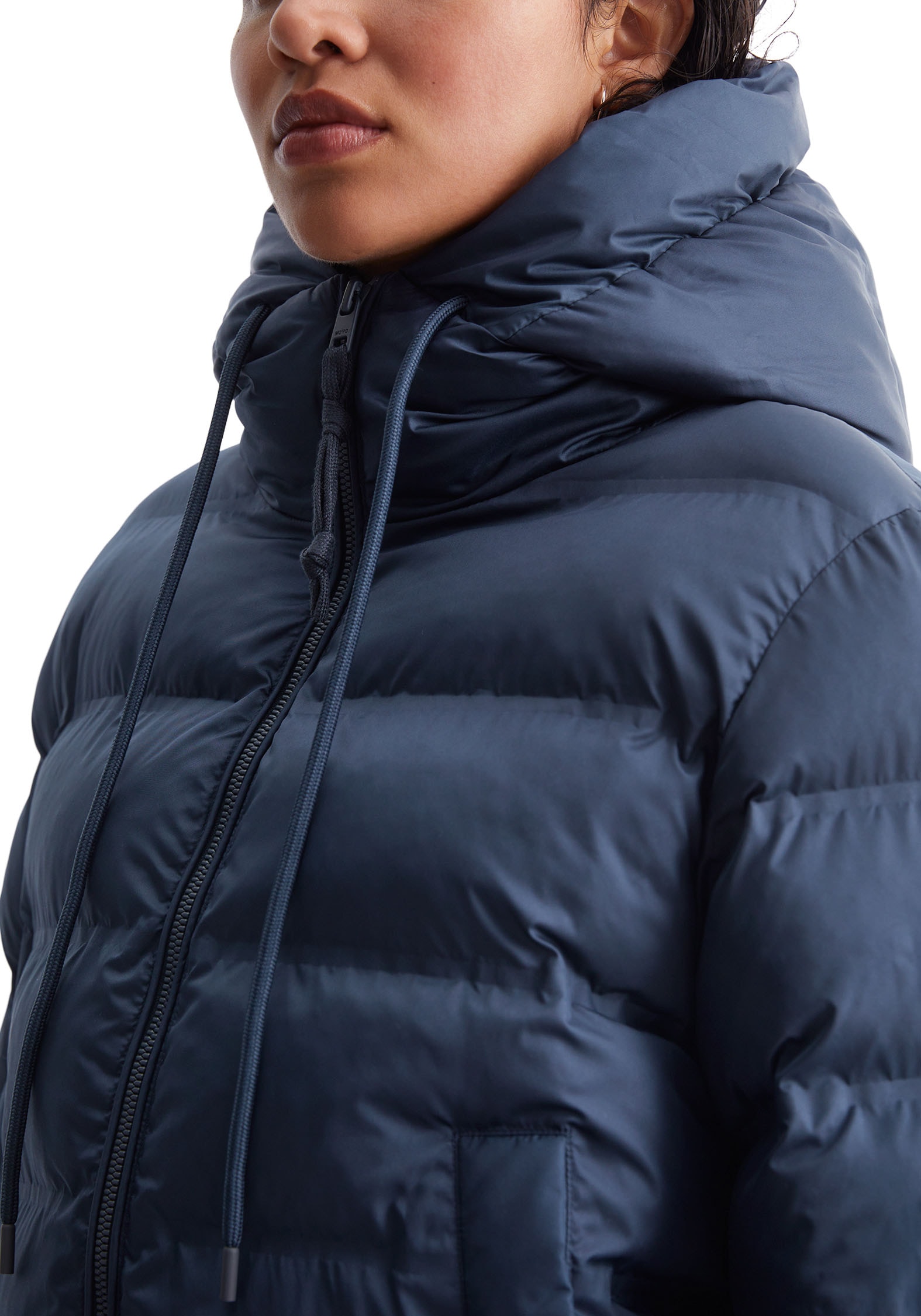 Marc O'Polo DENIM Steppjacke, mit Kapuze
