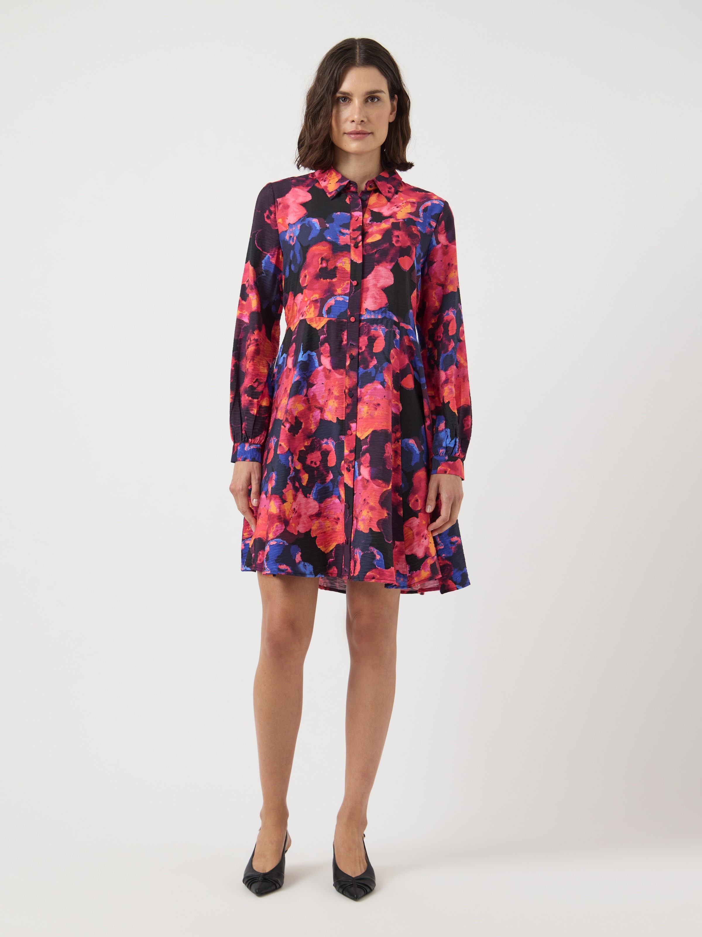 Y.A.S Hemdblusenkleid »YASKAYA LS SHIRT DRESS S. NOOS«, Sommerkleid