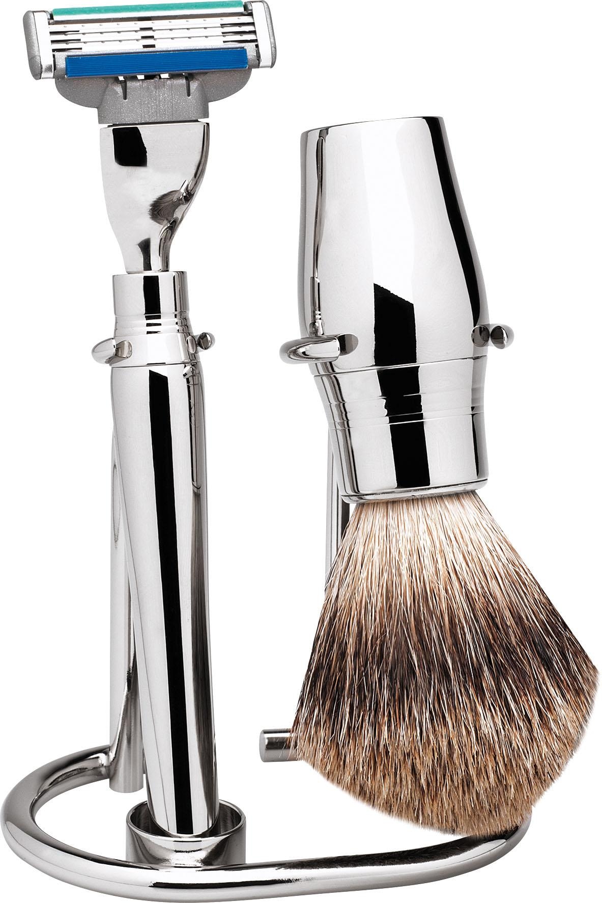 ERBE Rasierset, (3 tlg.), Gillette® ♕ bei Mach3-Klinge