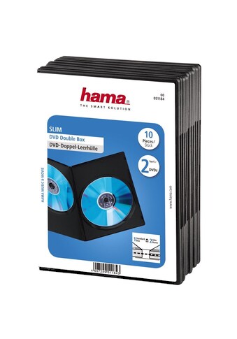 Hama DVD-Hülle »Leerhülle«, Slim, 10er-Pack, Schwarz kaufen