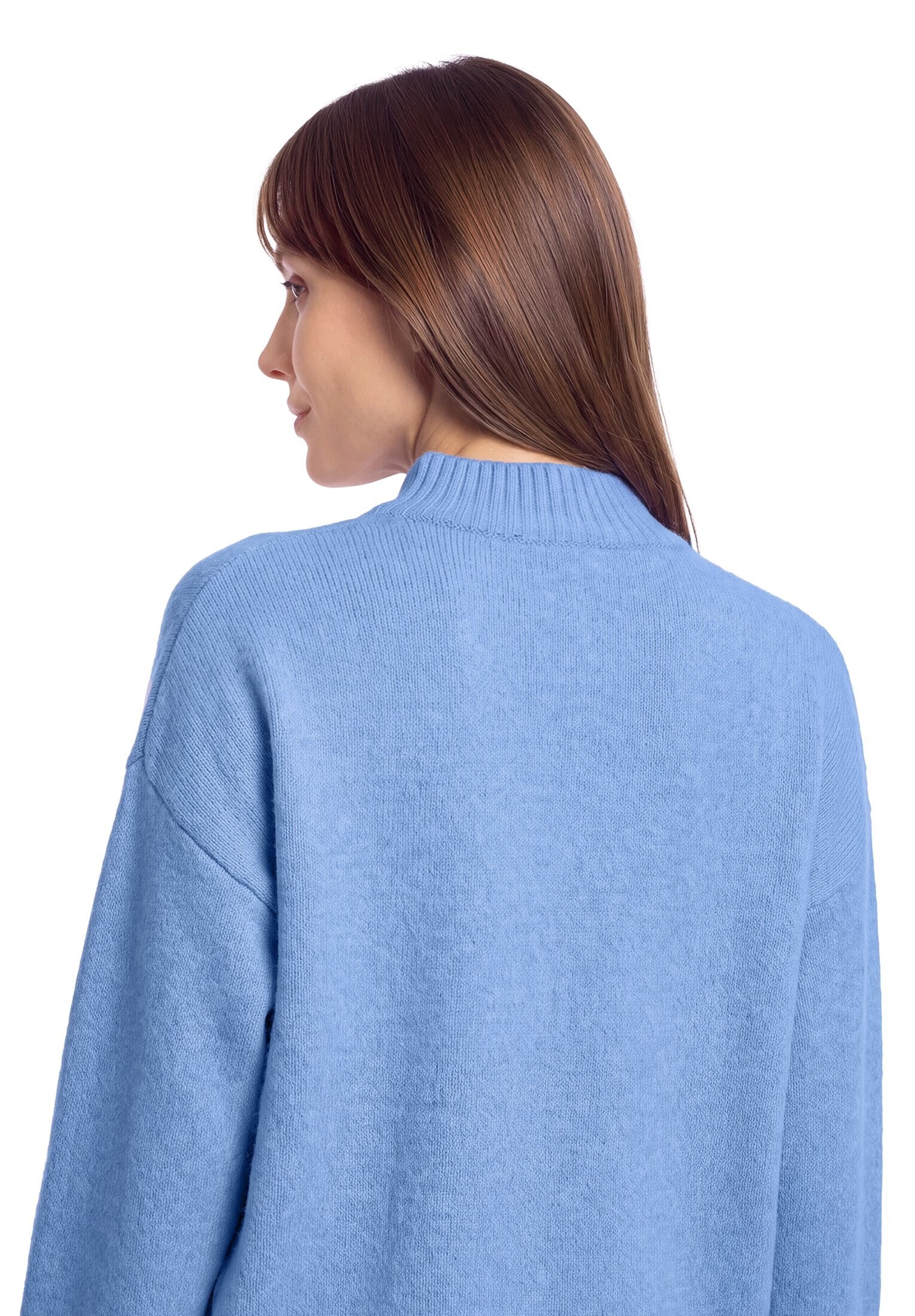 Betty&Co Strickpullover »Strickpullover mit Stehkragen«