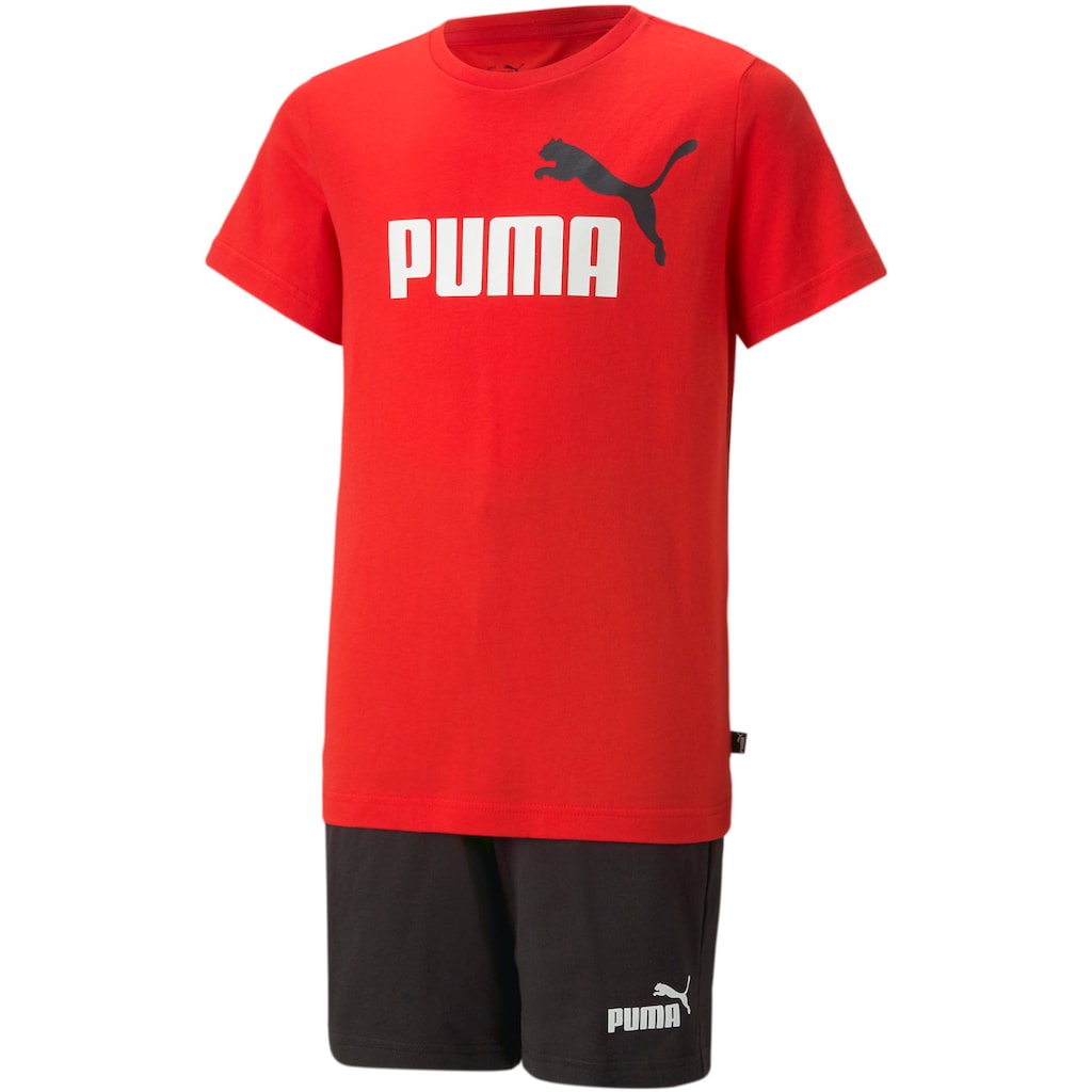 PUMA Trainingsanzug »SHORT JERSEY SET B«, (Set, 2 tlg.)