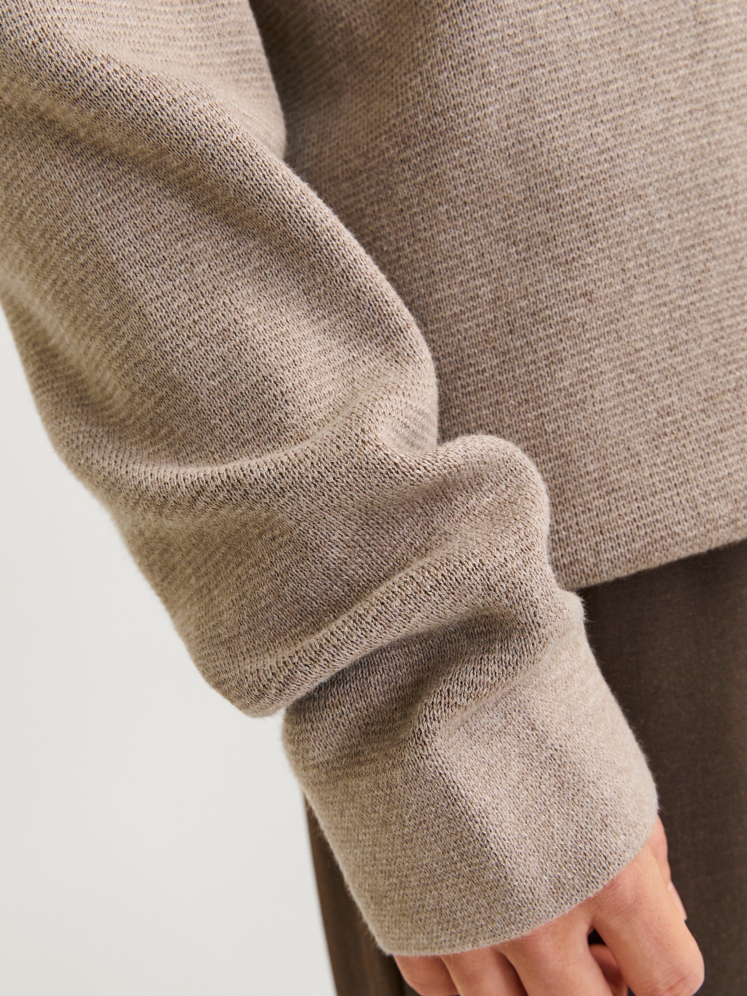 Jack & Jones Strickpullover »JPRBLAMILANO STITCH KNIT CREW NECK SN«