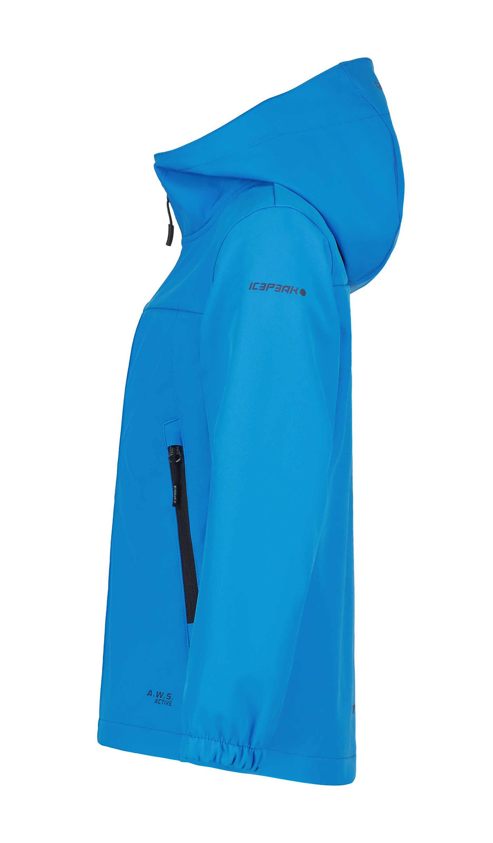Icepeak Softshelljacke »KONAN JR«, (1 St.), mit Kapuze, aus winddichtem und wasserabweisendem Material
