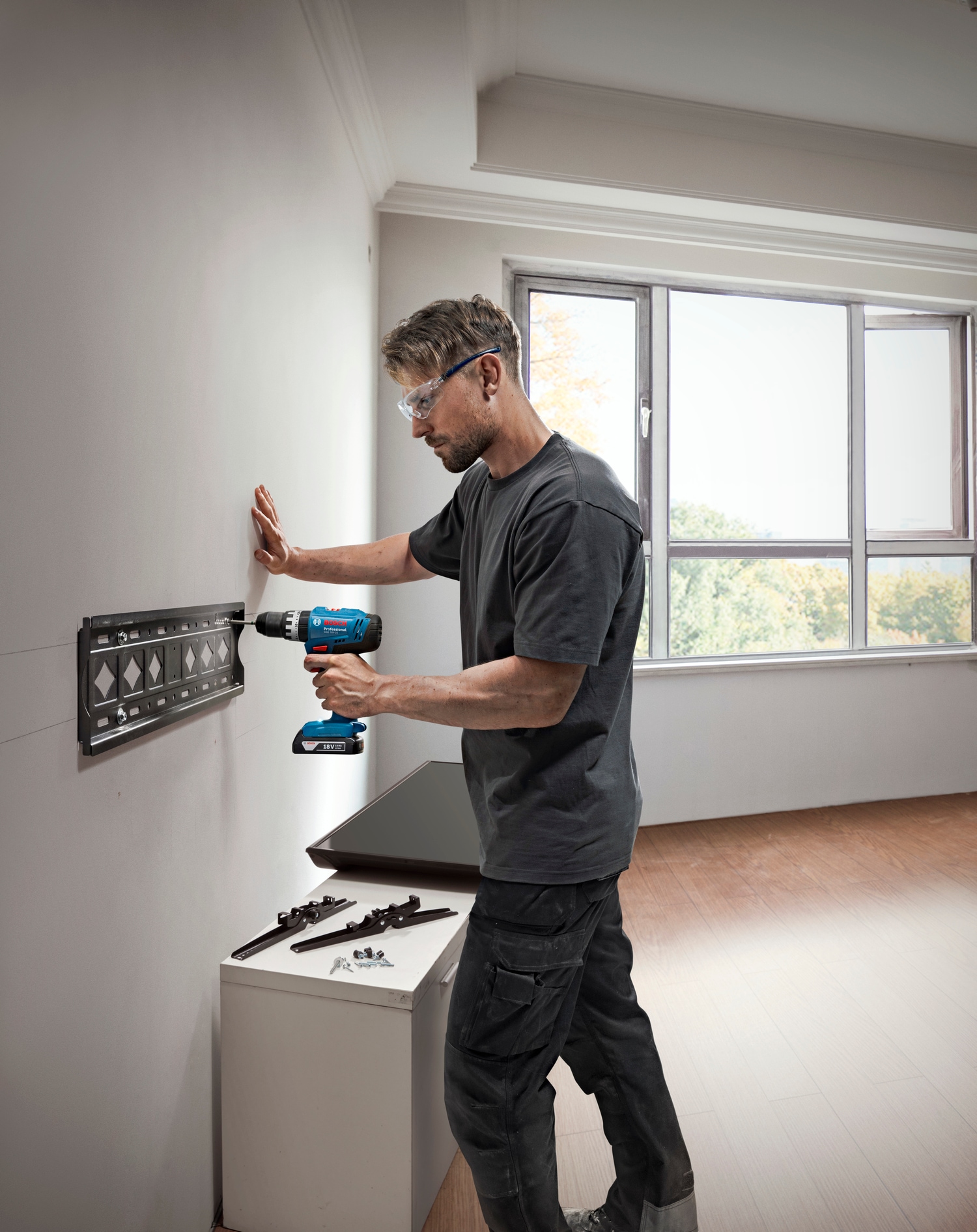 Bosch Professional Akku-Schlagbohrschrauber »GSB 18V-25 solo« inkl. L-BOXX, ohne Akku und Ladegerät