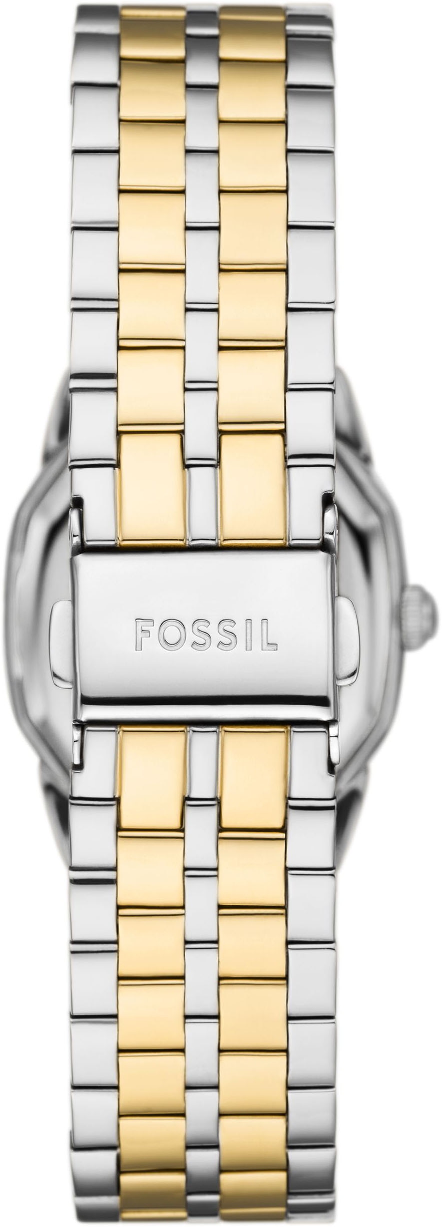 Fossil Quarzuhr »HARLOW«, Armbanduhr, Damenuhr, Edelstahlarmband, analog