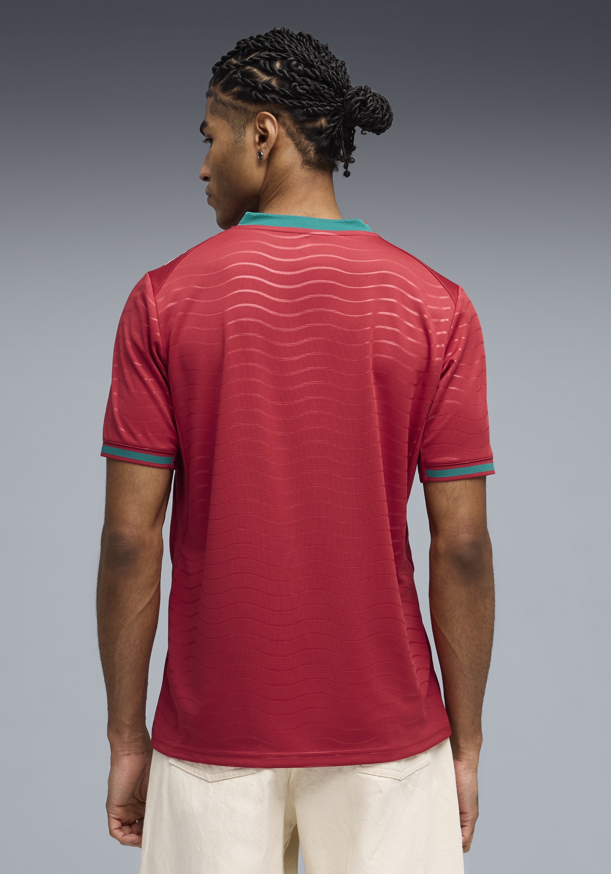 PUMA Fußballtrikot »FPF HOME JERSEY REPLICA« Kurzarm-Design, Rundhalsausschnitt, mit DryCELL-Technologie