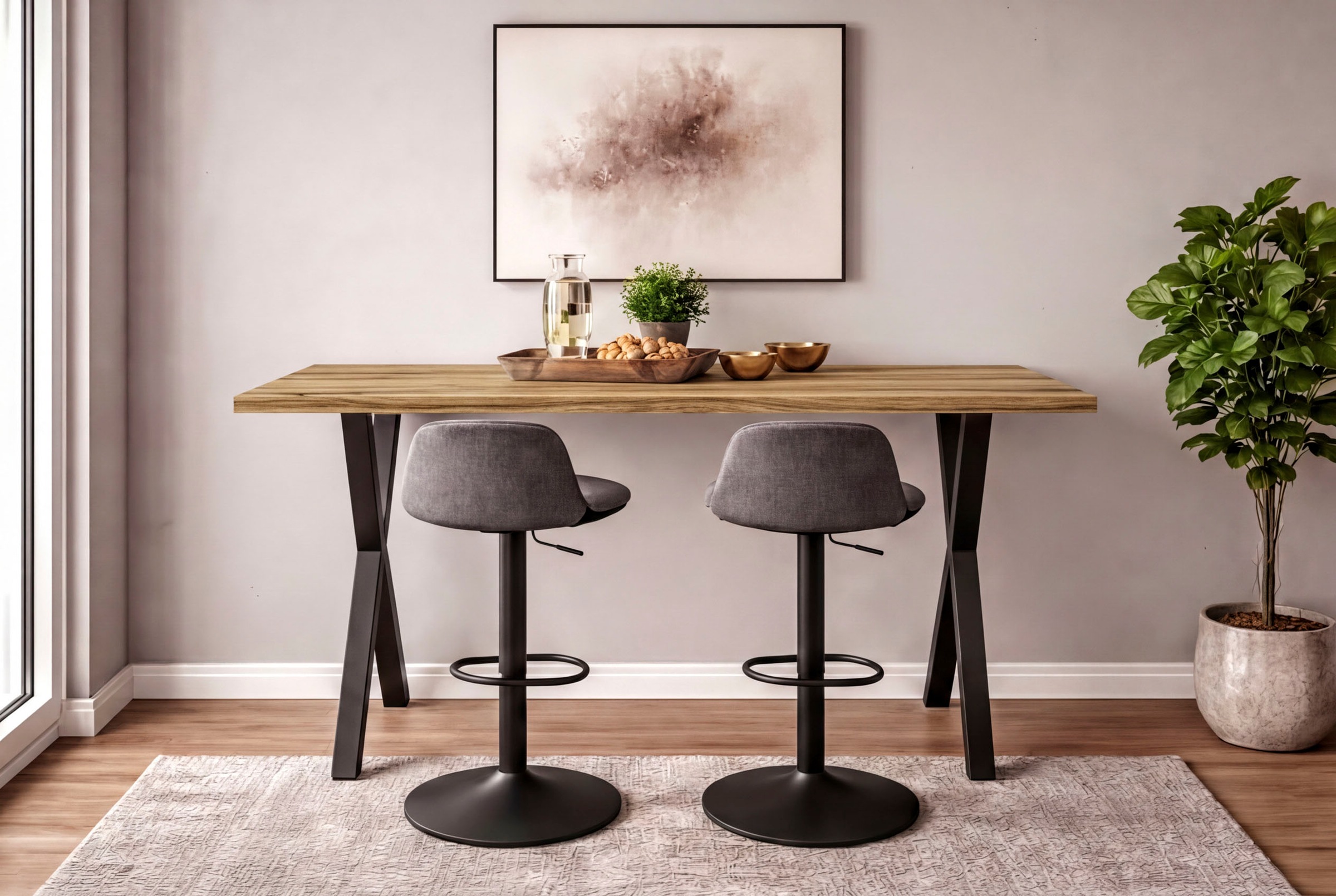 Mäusbacher Tresentisch »Bartresentisch Metall« Bartresentisch Metallgestell, Höhe 109 cm