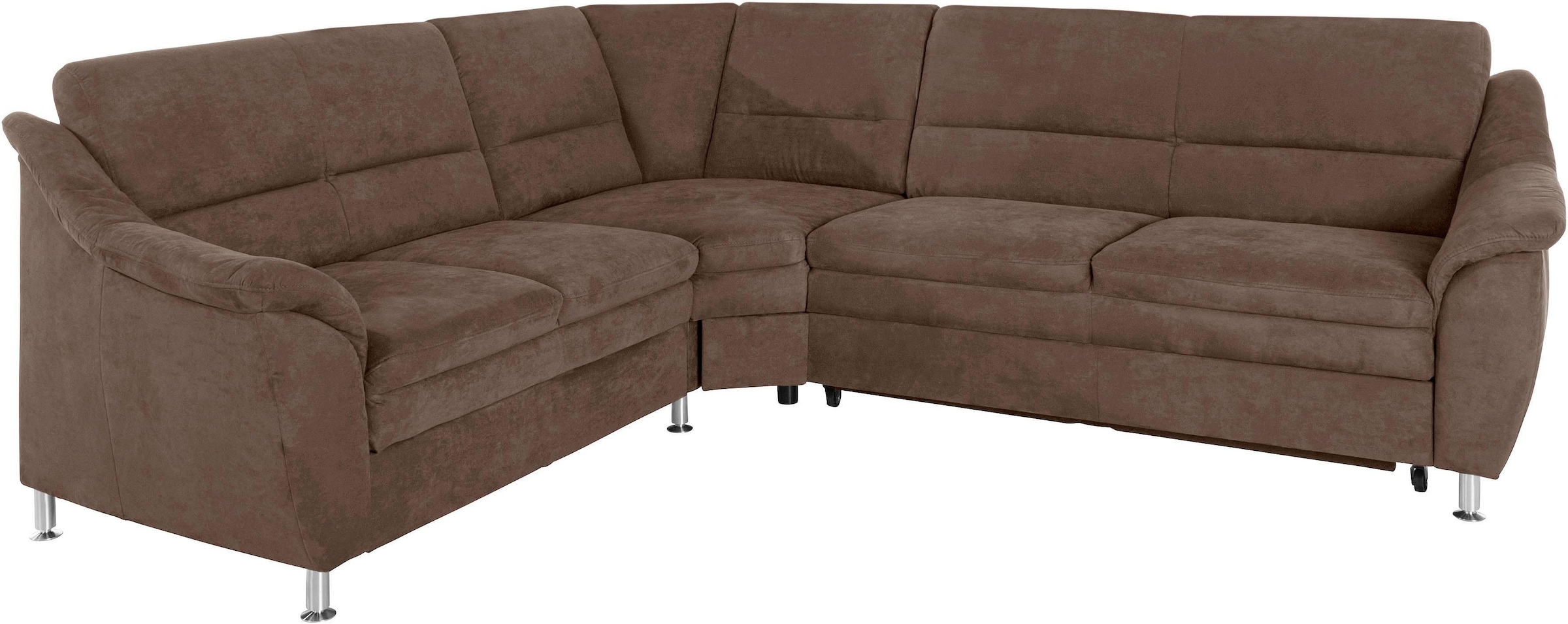 Places of Style Ecksofa »Cardoso L-Form«, mit Trapezecke für mehr Sitzkomfort, wahlweise auch mit Bettfunktion