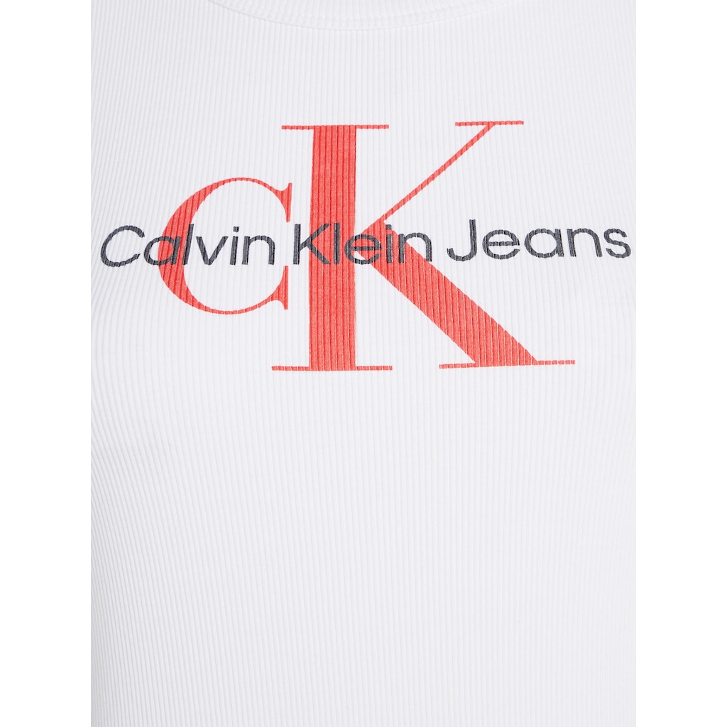 Calvin Klein Jeans Blusenkleid »ARCHIVAL MONOLOGO RIB TANK DRESS«