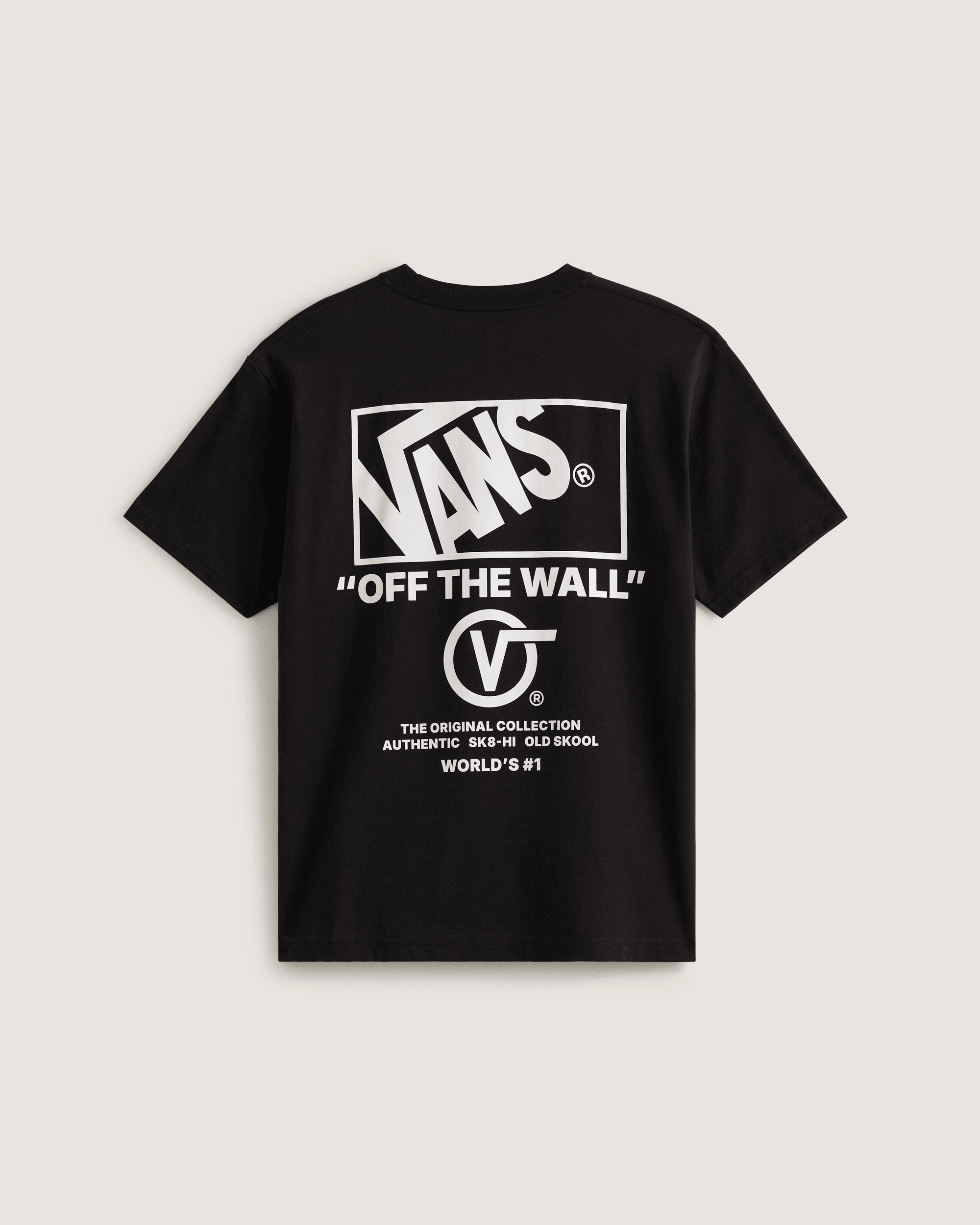 Vans T-Shirt »Stacked Hi SS Tee« für Erwachsene, mit Kurzarm, aus Baumwolle, normale Länge