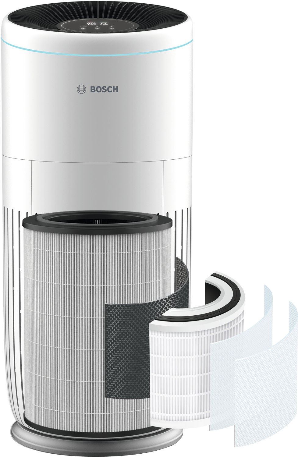 BOSCH Kombifilter »4-in-1 HEPA Filter mit Hocheffizienter Aktivkohle- und Bakterienfilter«