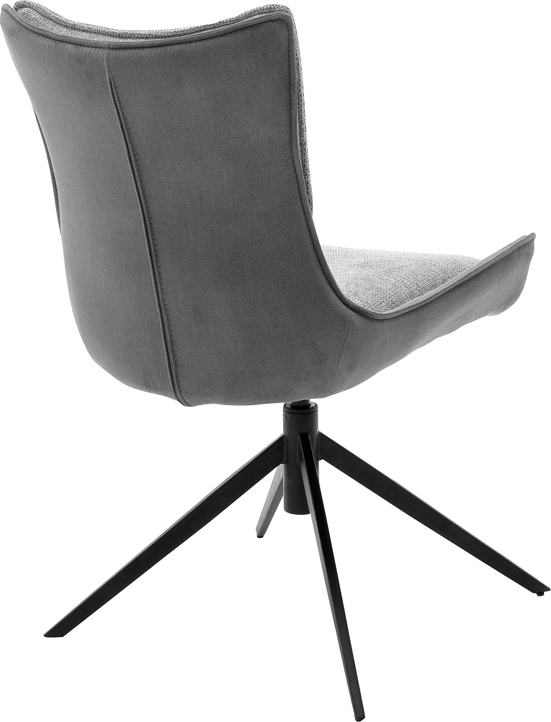 MCA furniture 4-Fußstuhl »Kitami«, (Set), 2 St., Esszimmerstuhl drehbar 360° mit Nivellierung, Stoffbezug, bis 120 kg