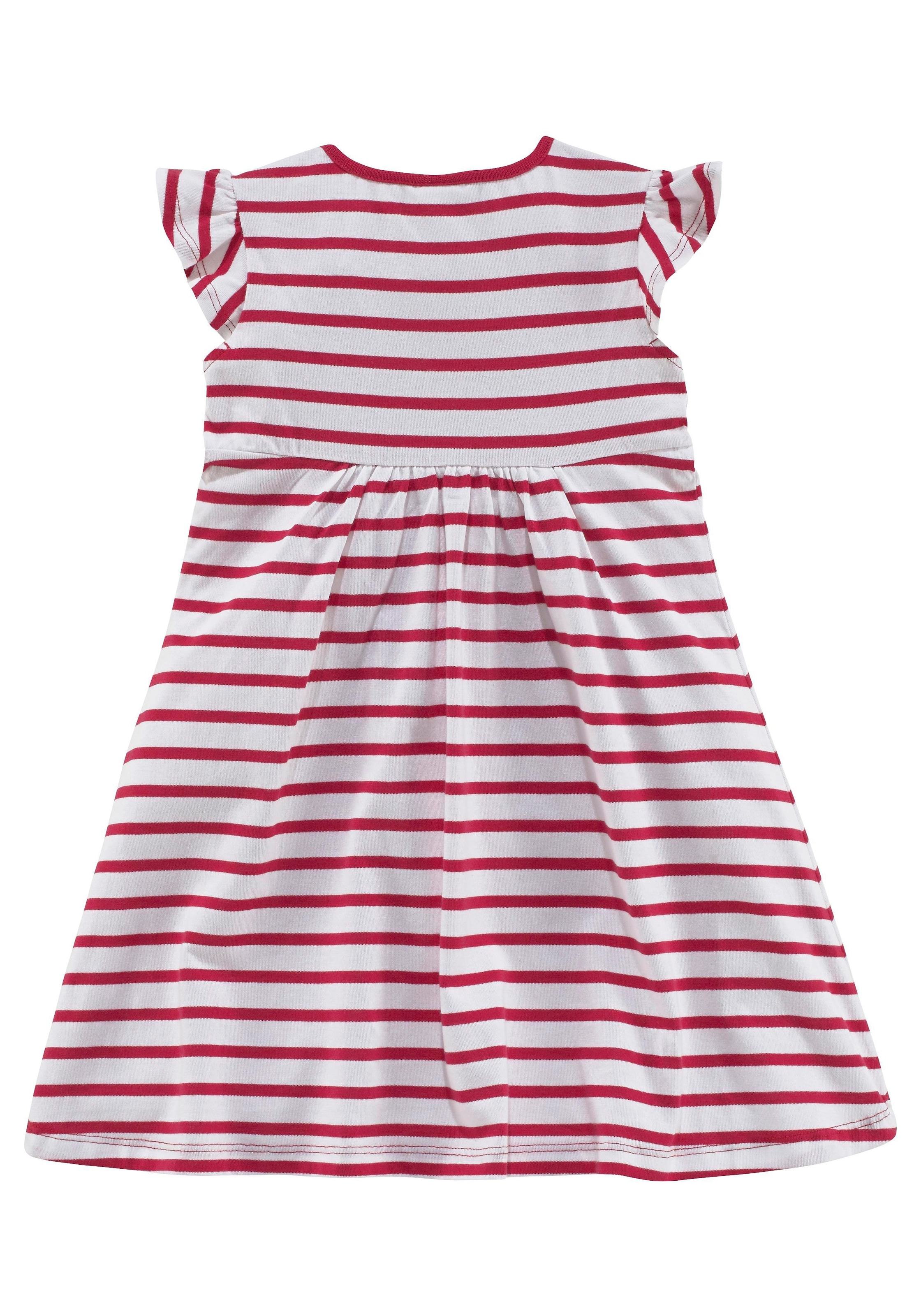 KIDSWORLD Jerseykleid »STERNE«, (Packung, 2 tlg.), mit Punkten und Streifen  bei ♕