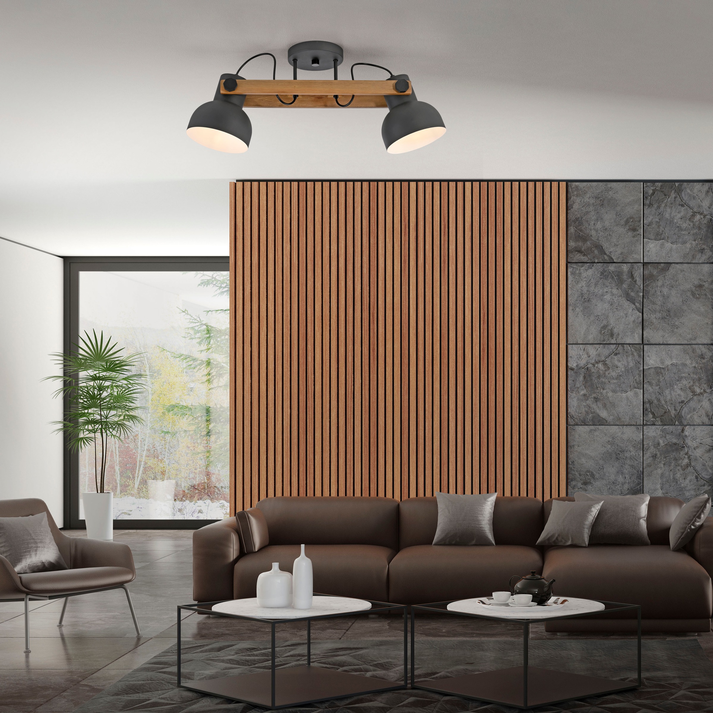 JUST LIGHT Deckenleuchte »CUP 2.0« E27 1 Stk. Warmweiß ExklusiveE27