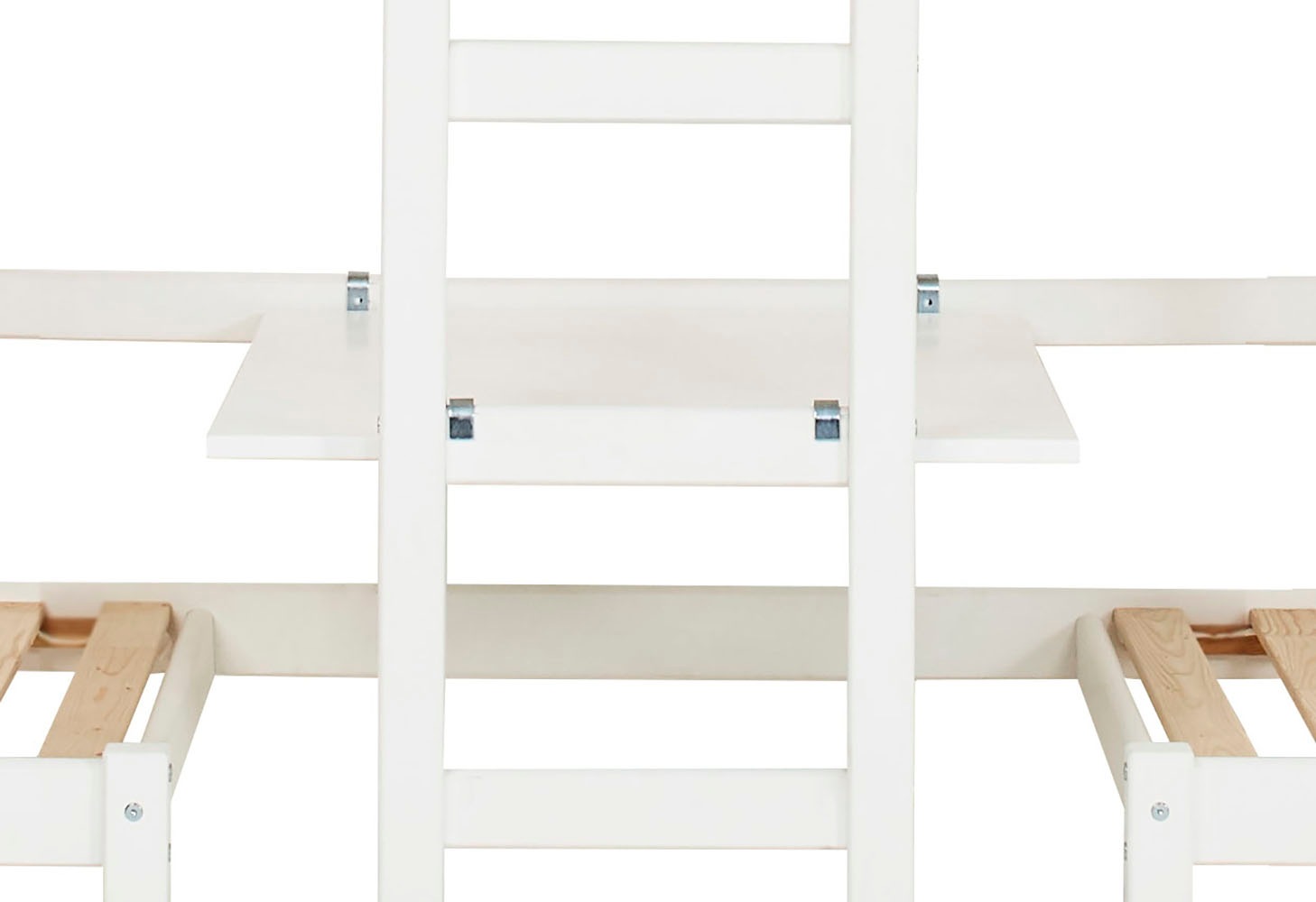 Hoppekids Hochbett »ECO Dream JUMBO Kinderbett mit Funktion - Praktisch & flexibel, 90x200« Unteres Bett nutzbar als Bett oder Sitzgruppe. Matratzen in Antrazit.