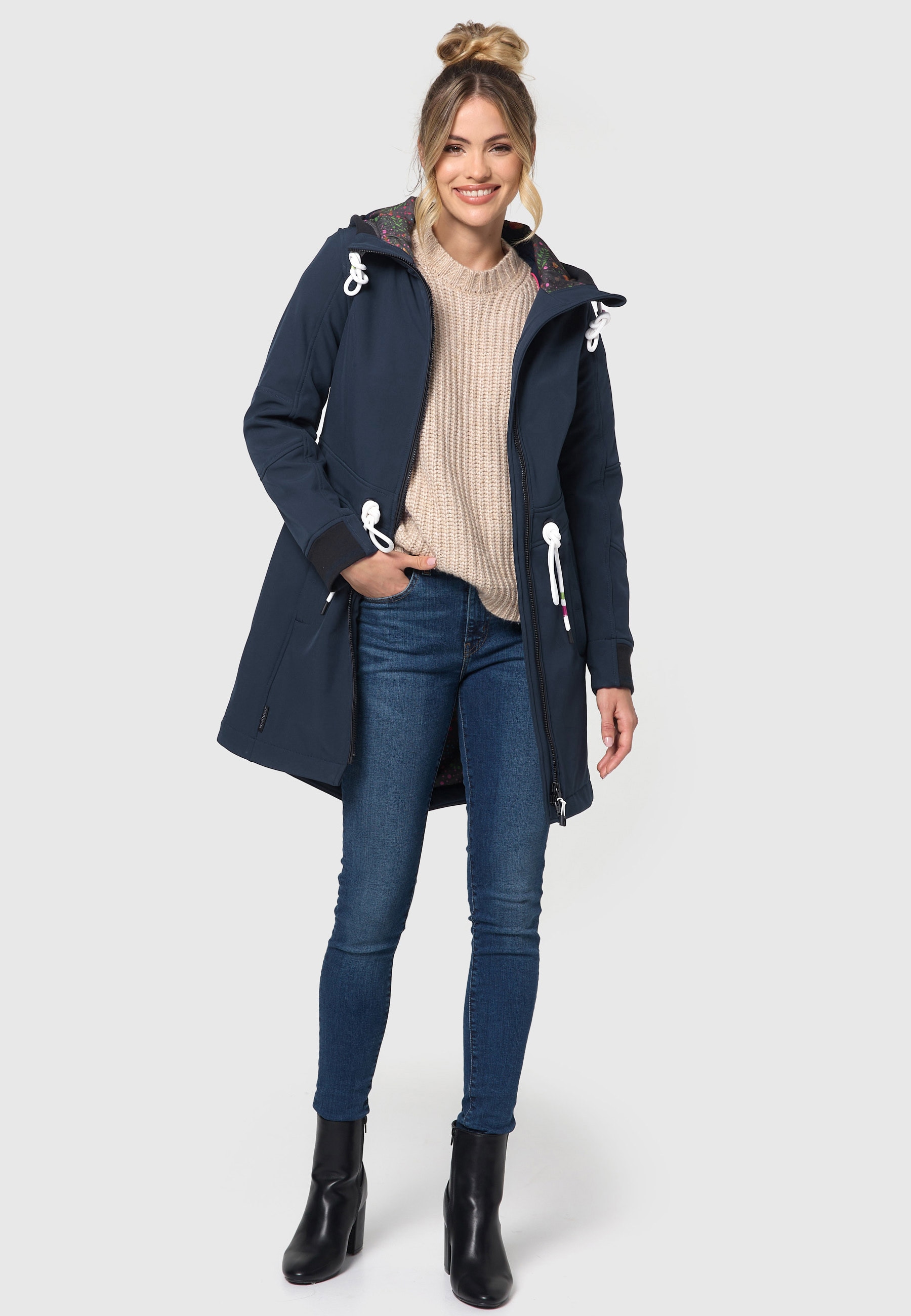 Marikoo Softshelljacke »Marikoo Mount Furnica Damen Softshell Jacke B964«