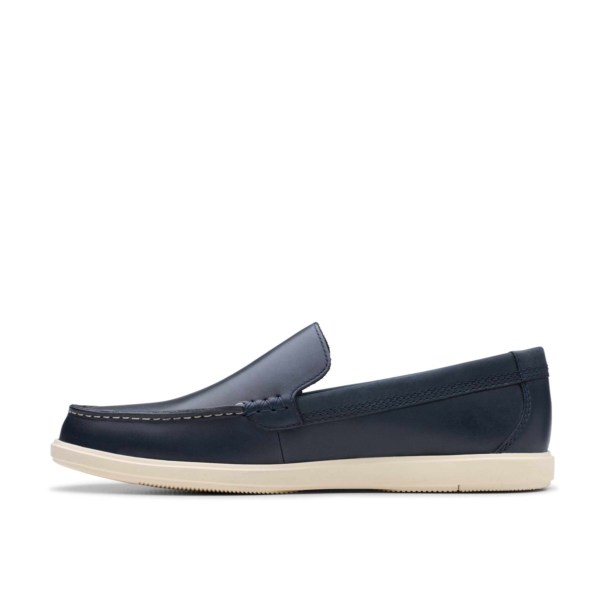 Clarks Bootsschuh »Bratton Loafer«  , Bootsschuh, Mokassin, Slip-On Sneaker mit Ziernaht