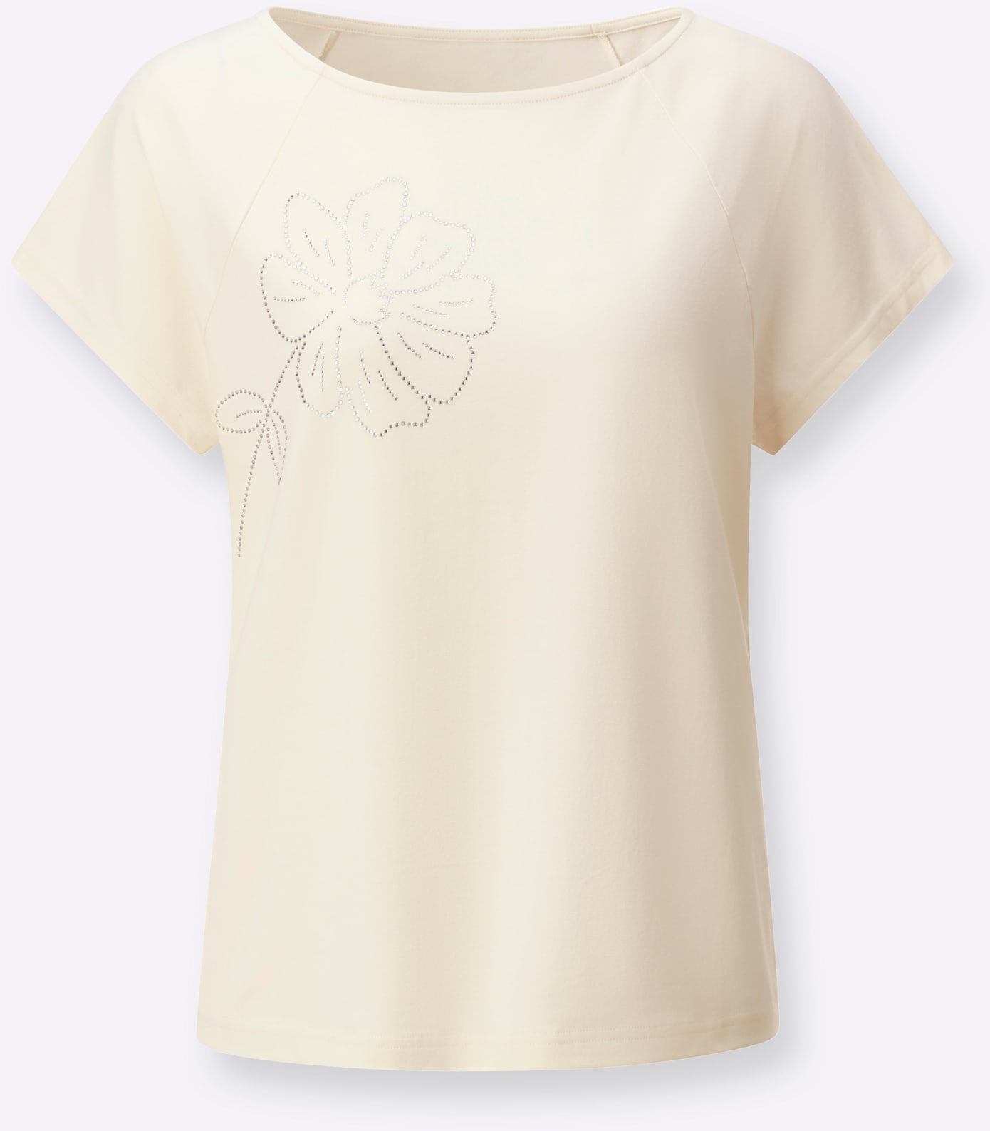 creation L Kurzarmshirt »Modal-Baumwoll-Shirt« 1 tlg.