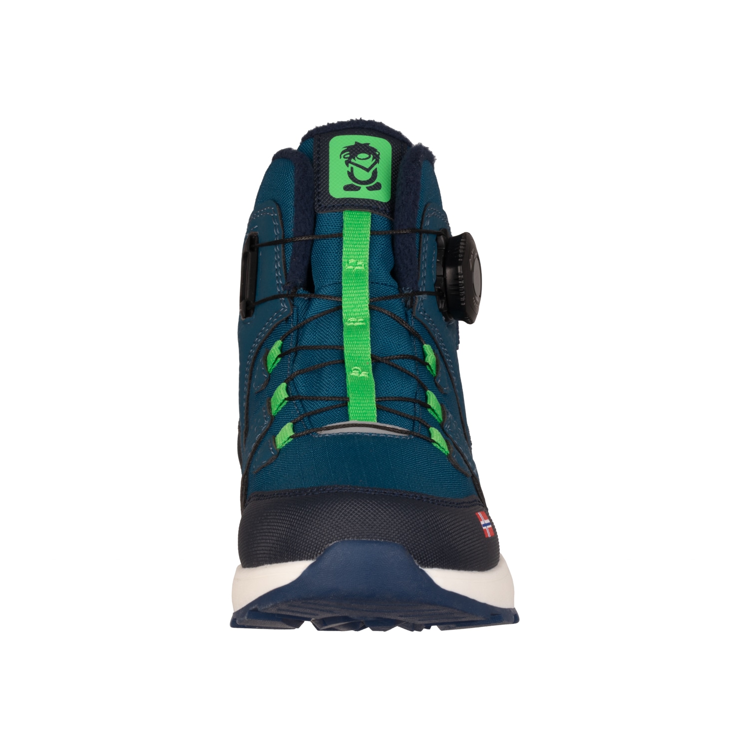 TROLLKIDS Winterstiefel »KIDS BERGEN WINTER MID CUT«, wasserdicht, fitgo Schnellschnürsystem, reflektierende Details