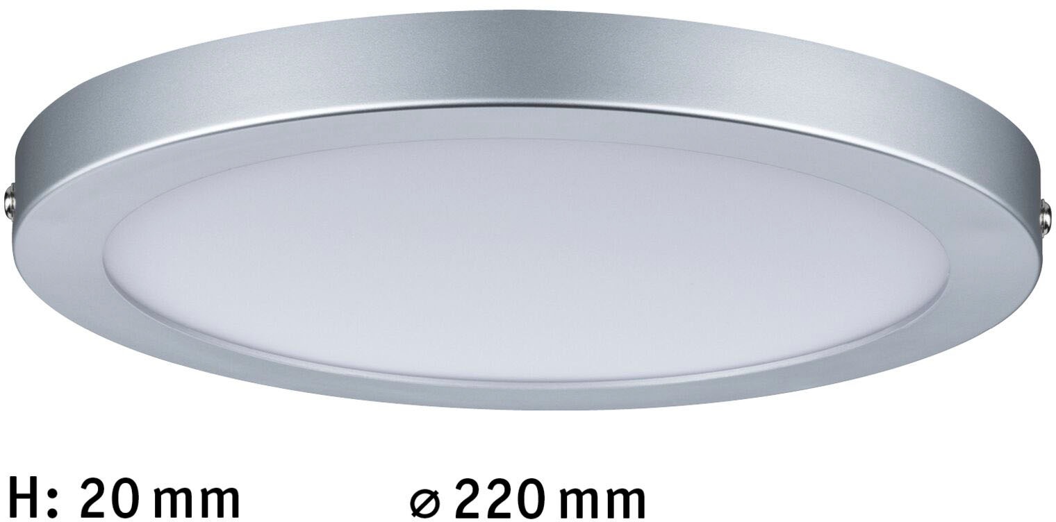 Paulmann LED Panel »Atria rund 220mm 14W 2.700K«, 1 flammig, Atria rund 220mm 14W 2.700K matt