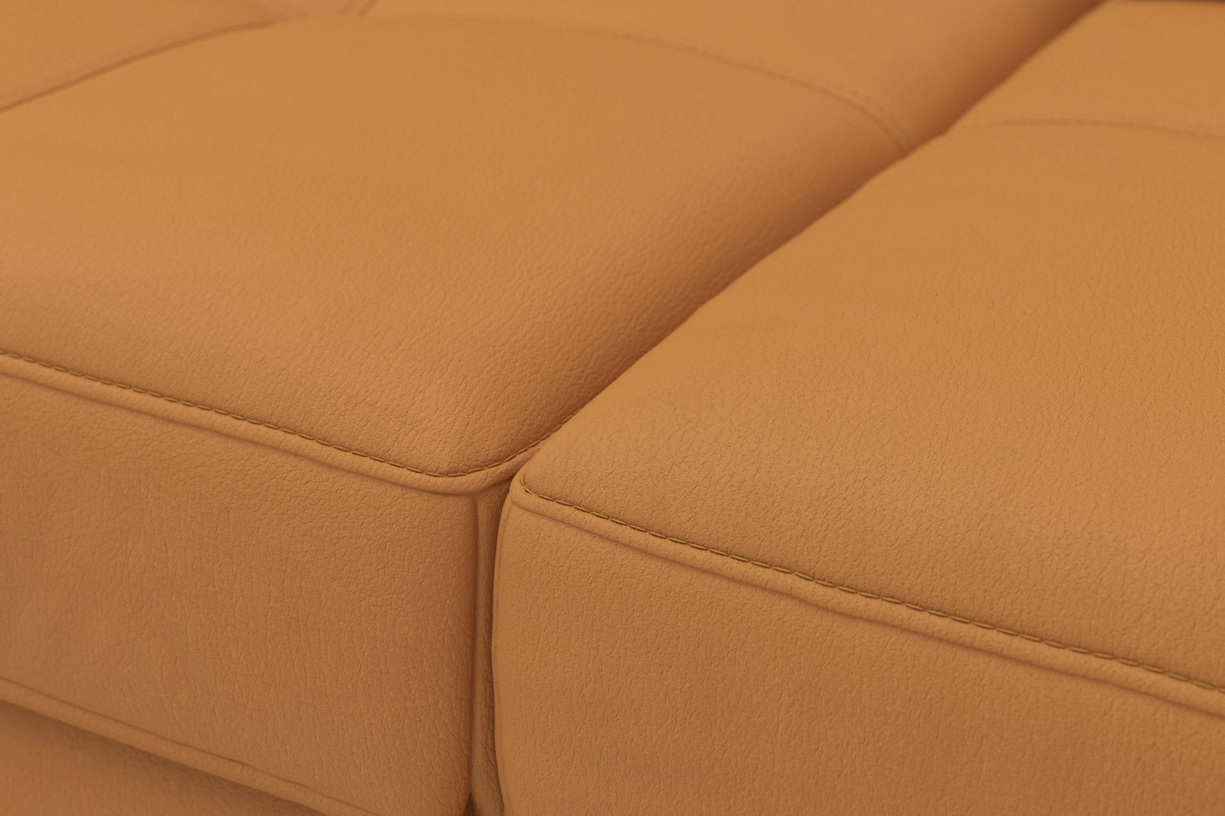 Places of Style Ecksofa Costello, mit Sitztiefenverstellung und Armlehnfunktion, incl. 3 Nierenkissen