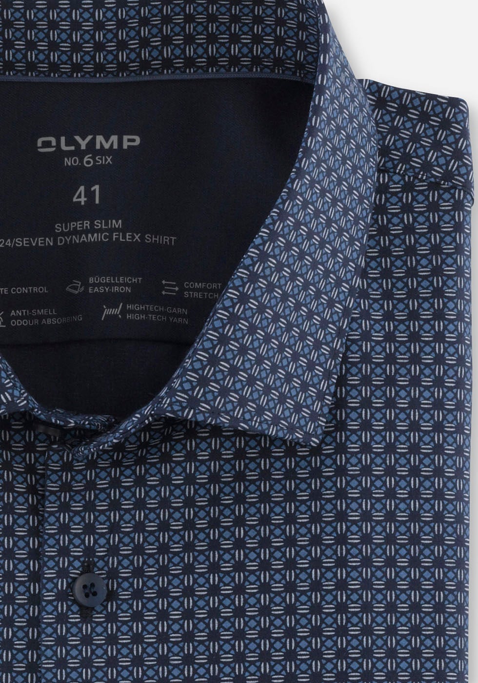 OLYMP Businesshemd »No. Six super slim«, aus der 24/7 No 6-Serie
