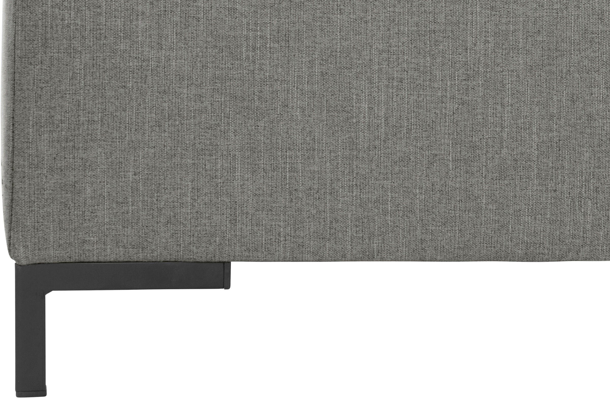 OTTO products Wohnlandschaft »Grazzo U-Form«, hochwertige Stoffe aus recyceltem Material, Steppung im Sitzbereich
