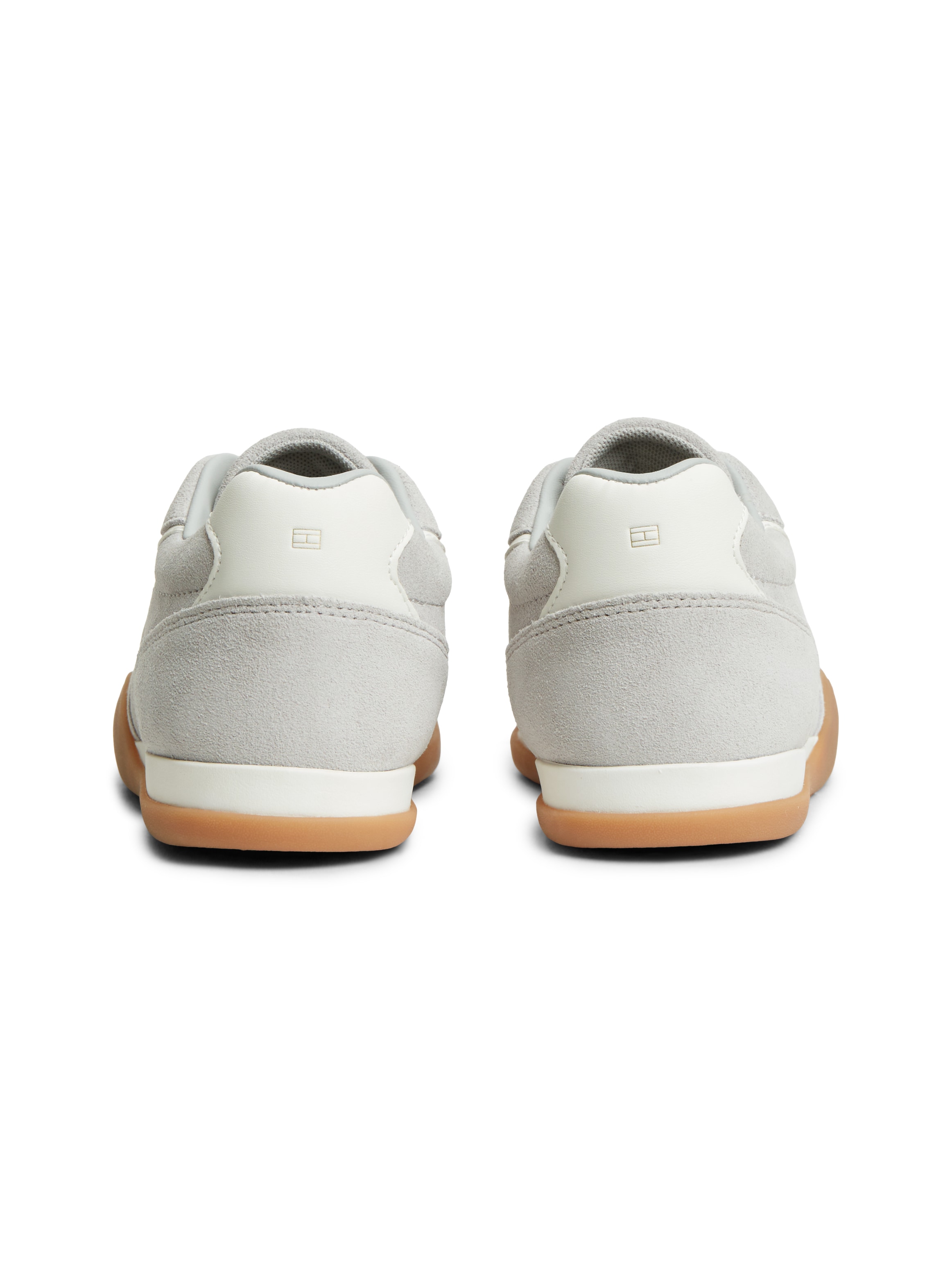 Tommy Hilfiger Sneaker »TH VINTAGE LOW RUNNER SUEDE«  Schnürschuh, Halbschuh, Freizeitschuh mit Kontrastbesätzen
